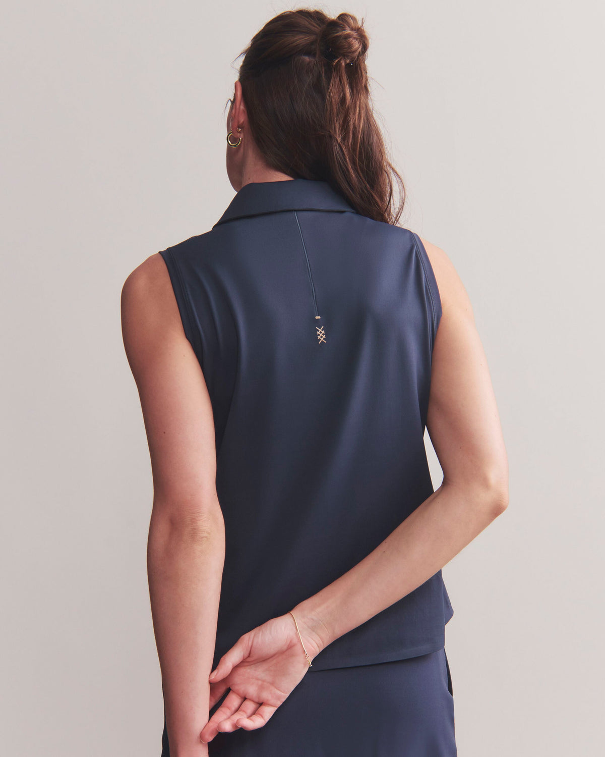 Course to Court Sleeveless Polo