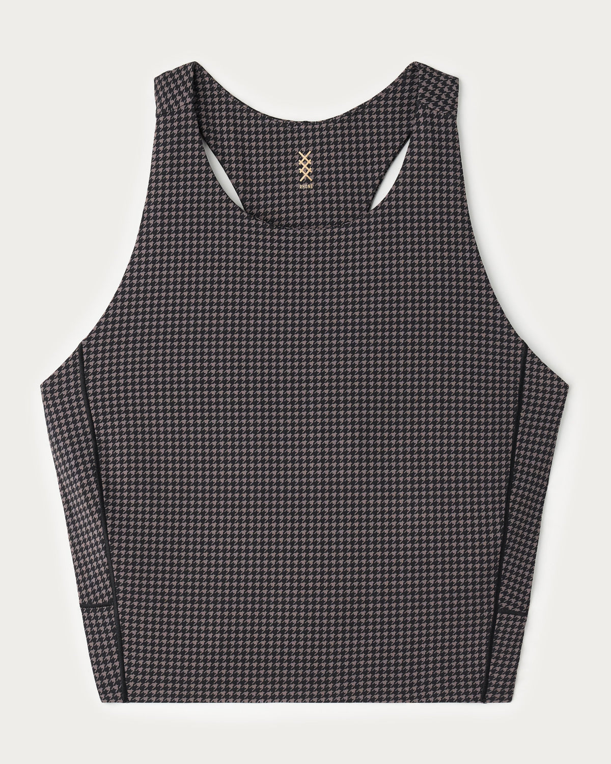 Shadow Mauve Houndstooth