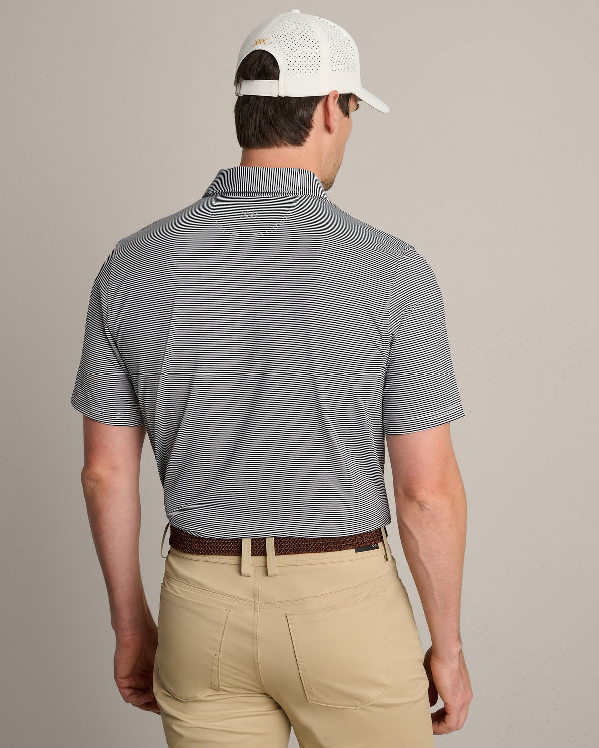 True Navy/White Stripe