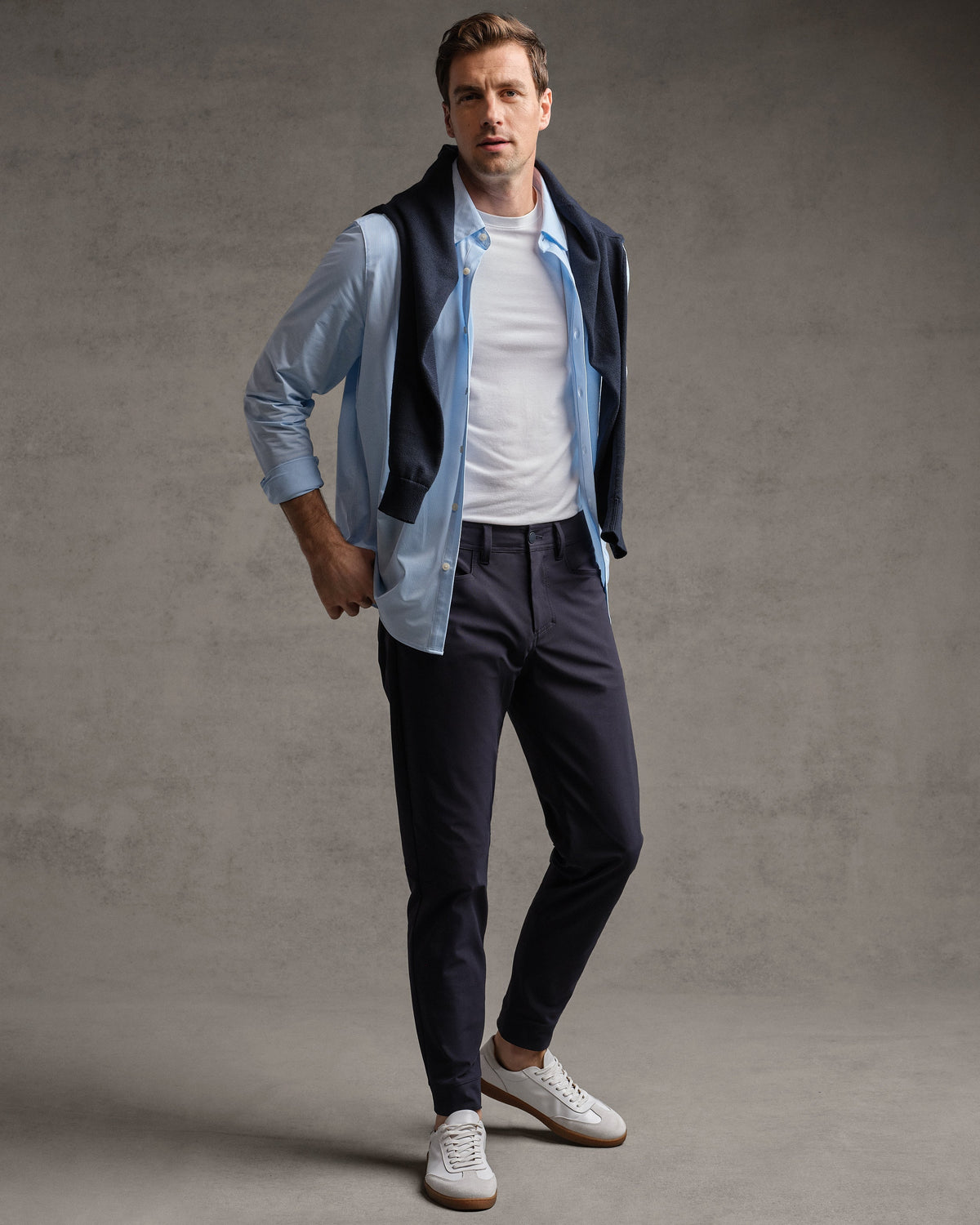 Blue Stripe - Back