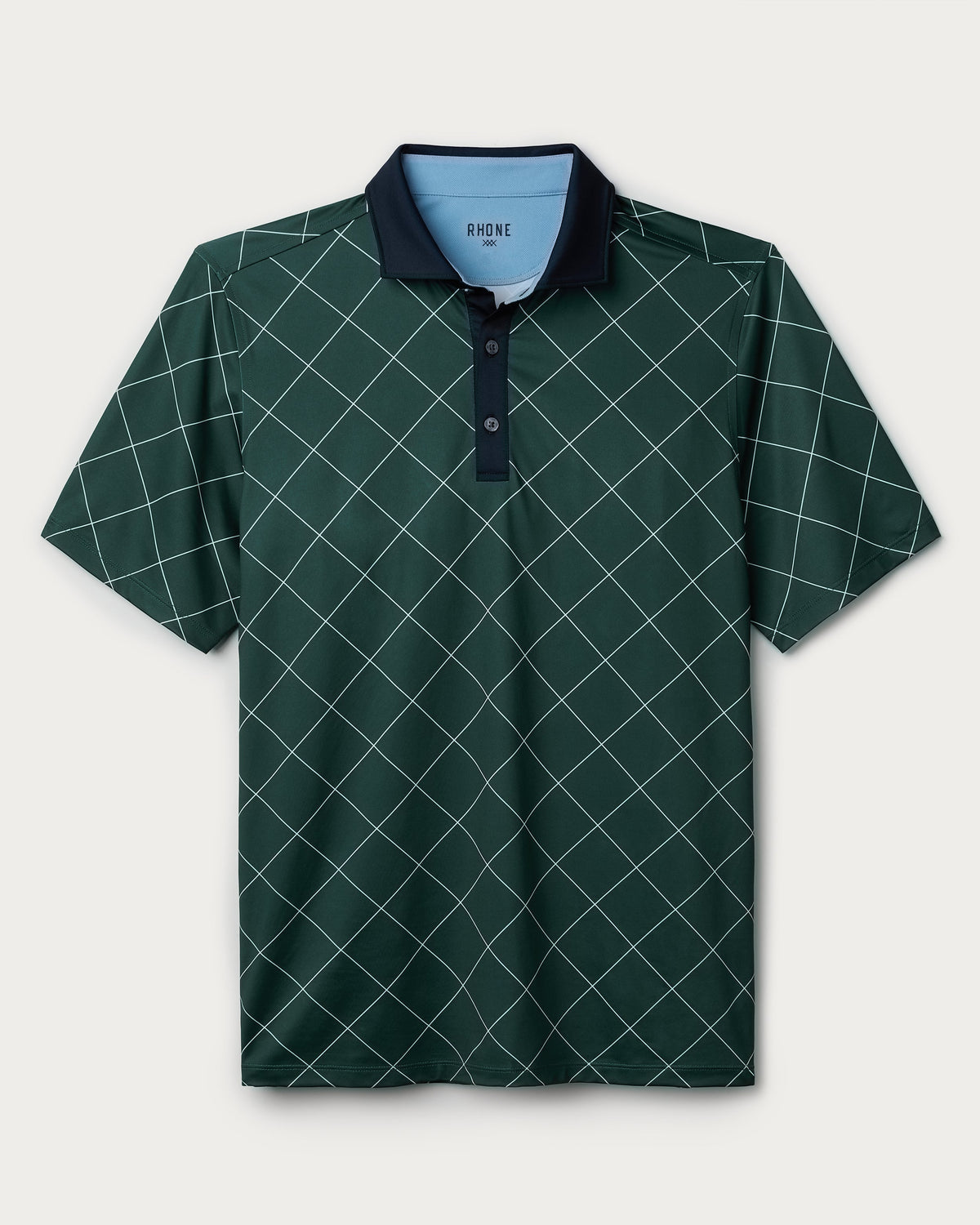 Moss Green Diamond Windowpane