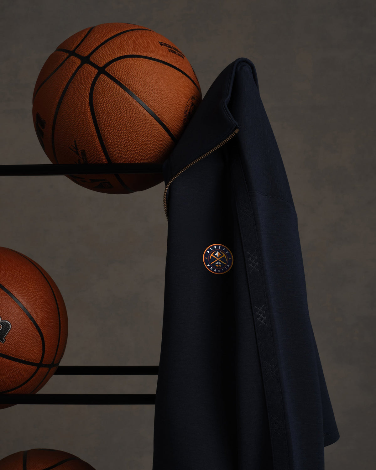[NBA team=Denver Nuggets] Navy Blue:Denver Nuggets - Front