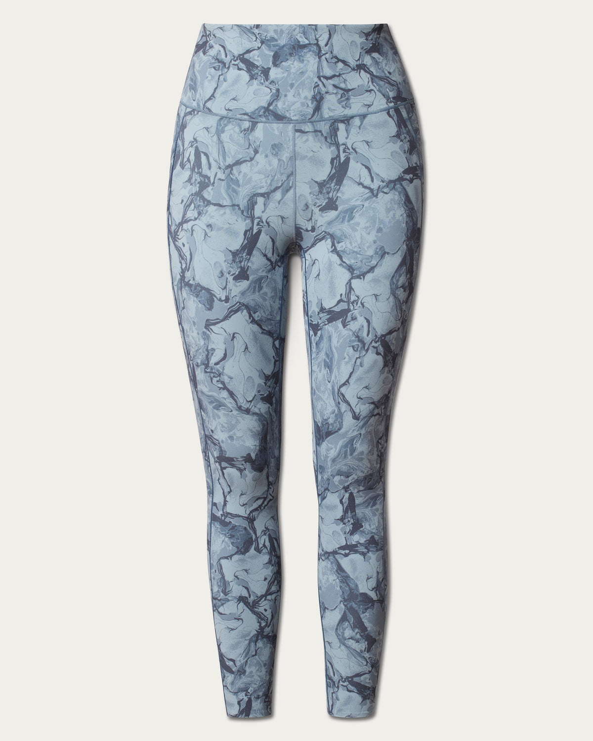 Blue Mist Marble Print