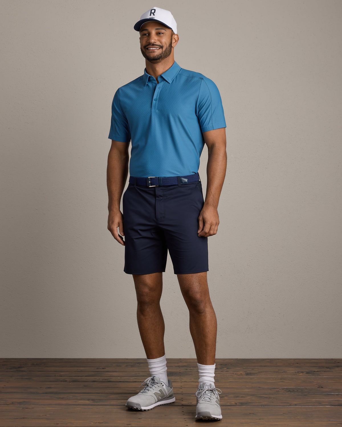 Ash Blue Honeycomb - Back