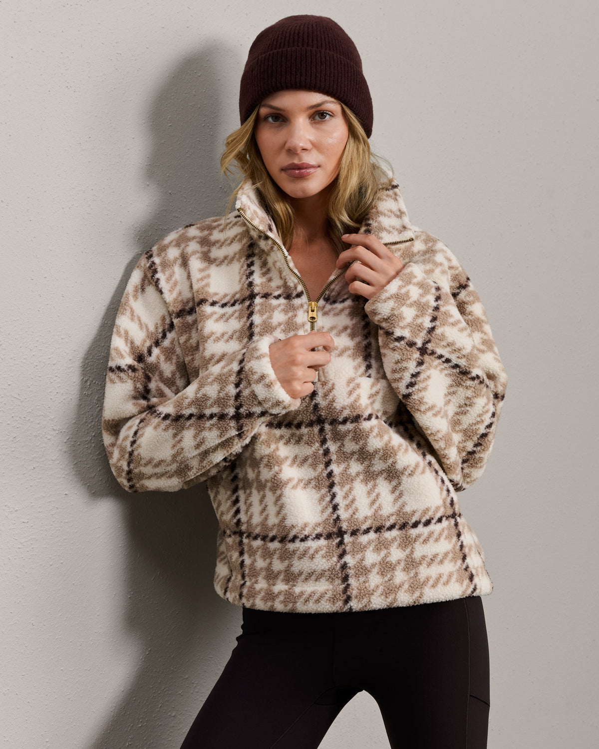 Off White Plaid - Front