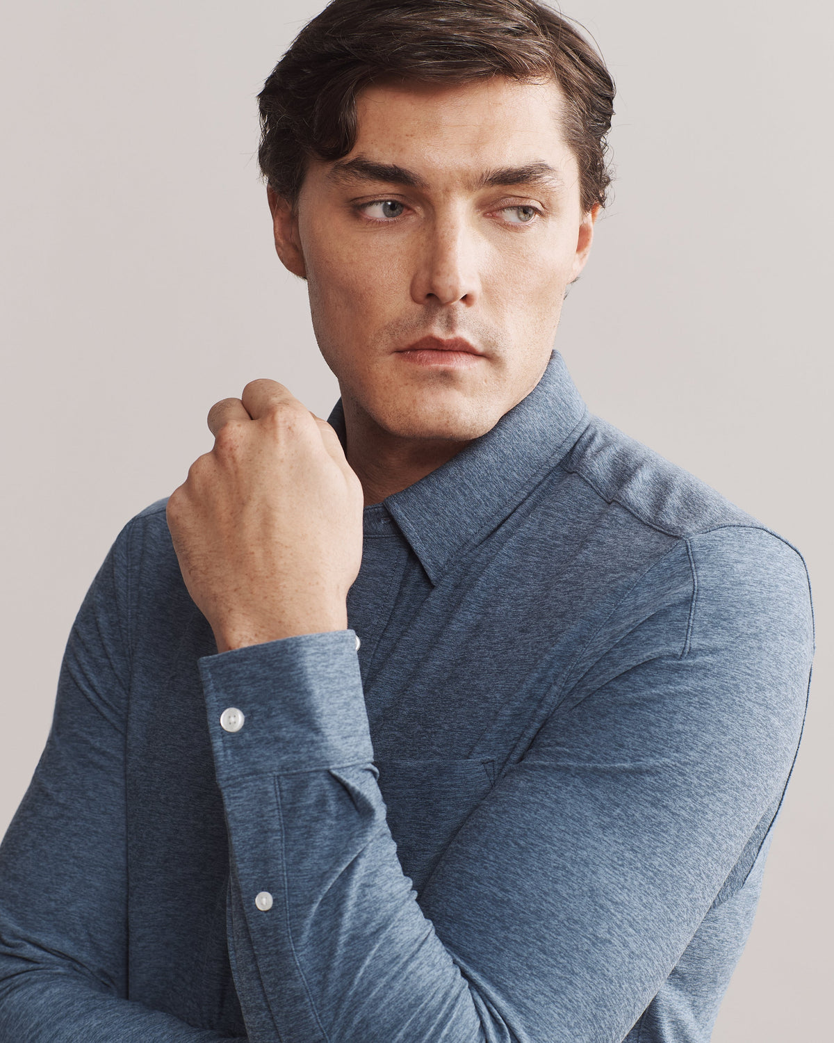 Vintage Indigo/Slate Blue Heather