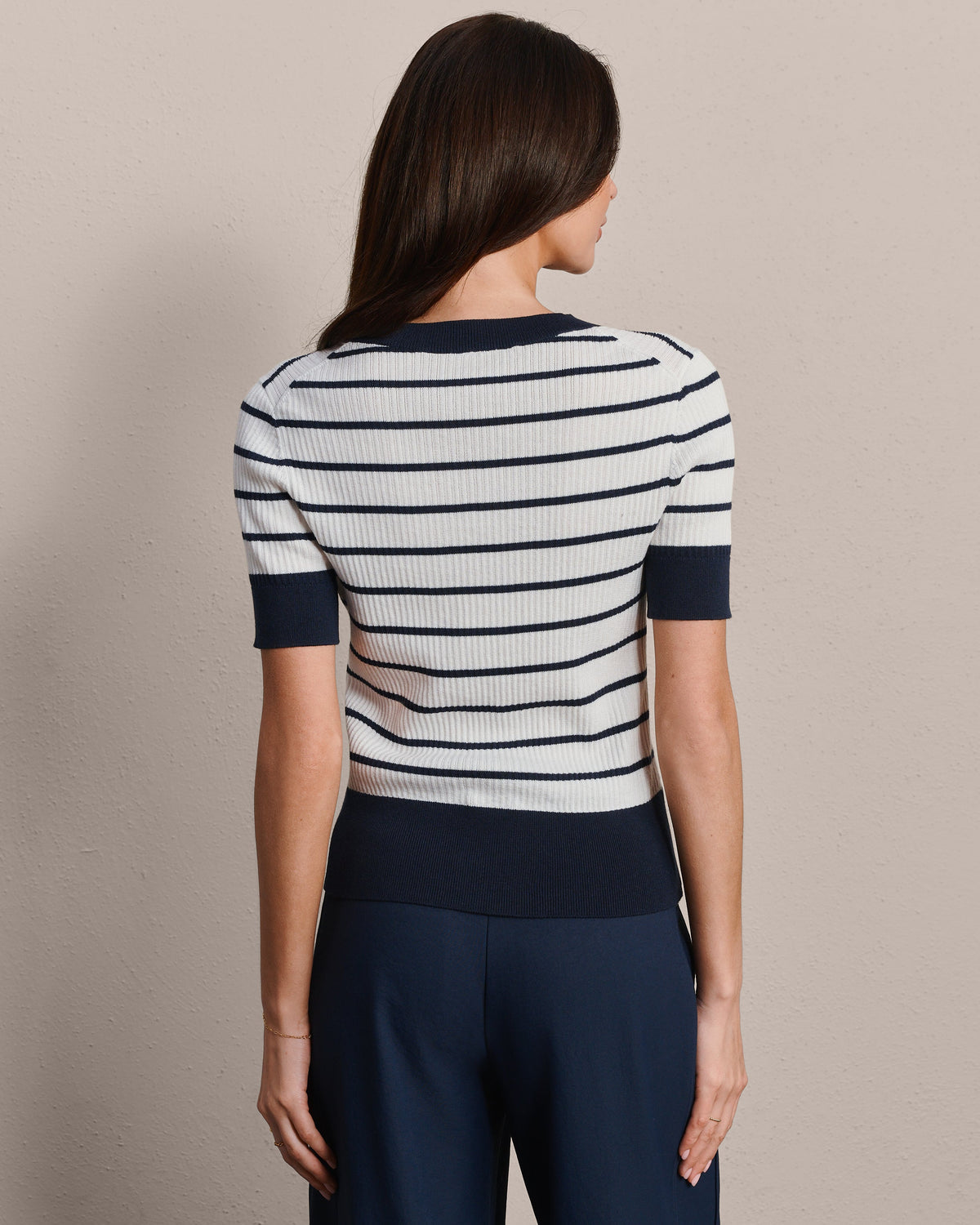 Navy Blue Stripe
