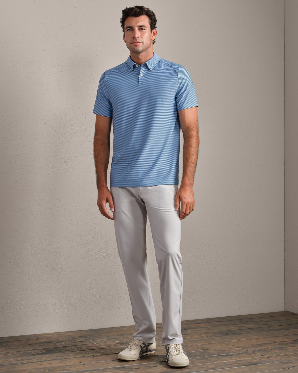 Arctic Blue Stripe - Back