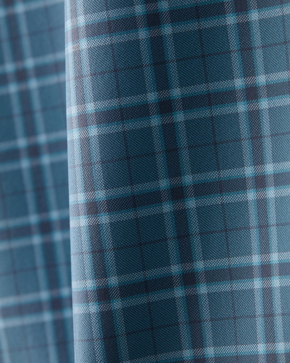 Azure Blue Plaid
