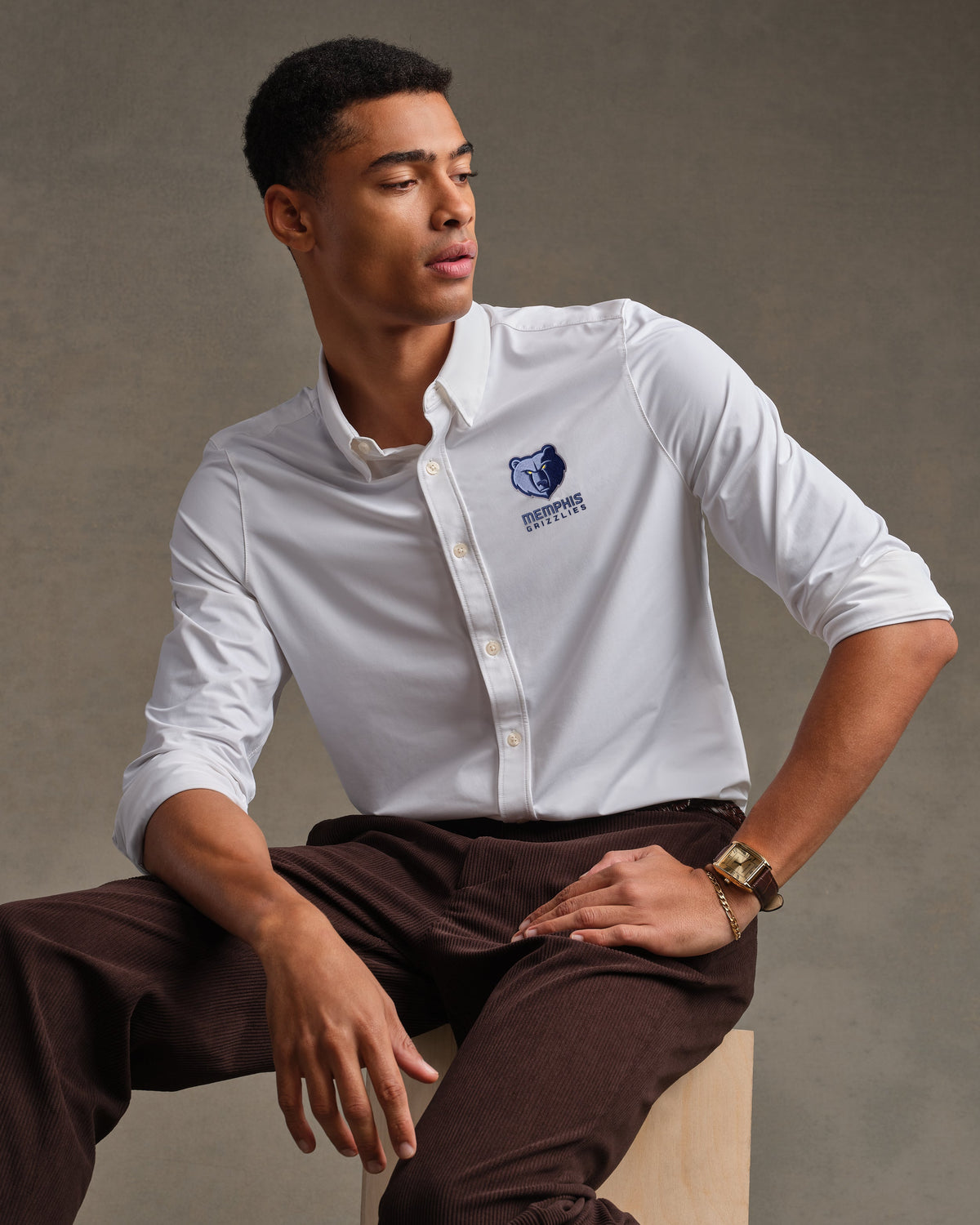 [NBA team=Memphis Grizzlies] White:Memphis Grizzlies - Front