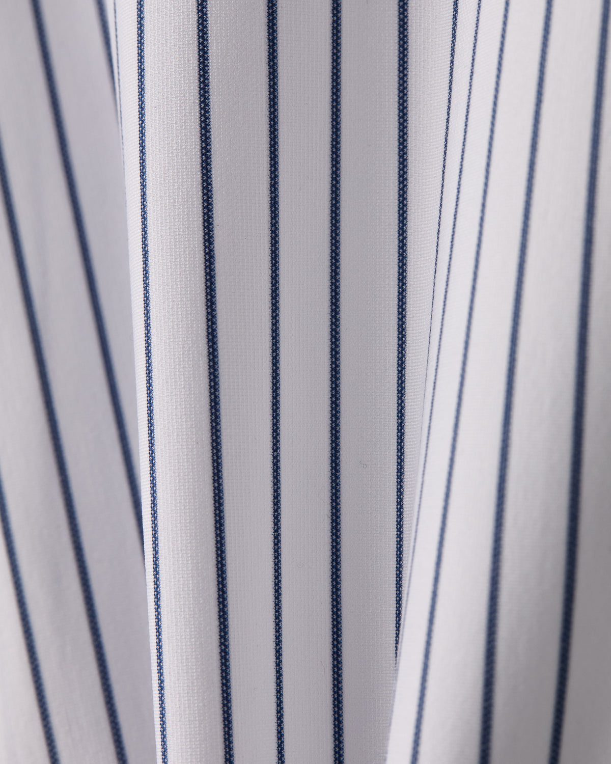 White/Navy Pinstripe
