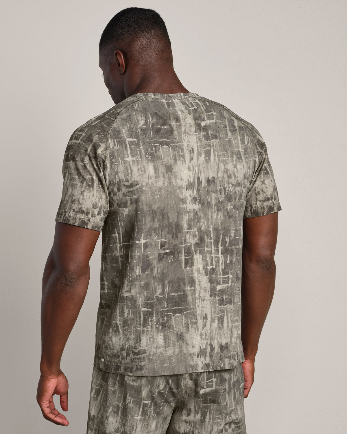 Fatigue Green Washed Print