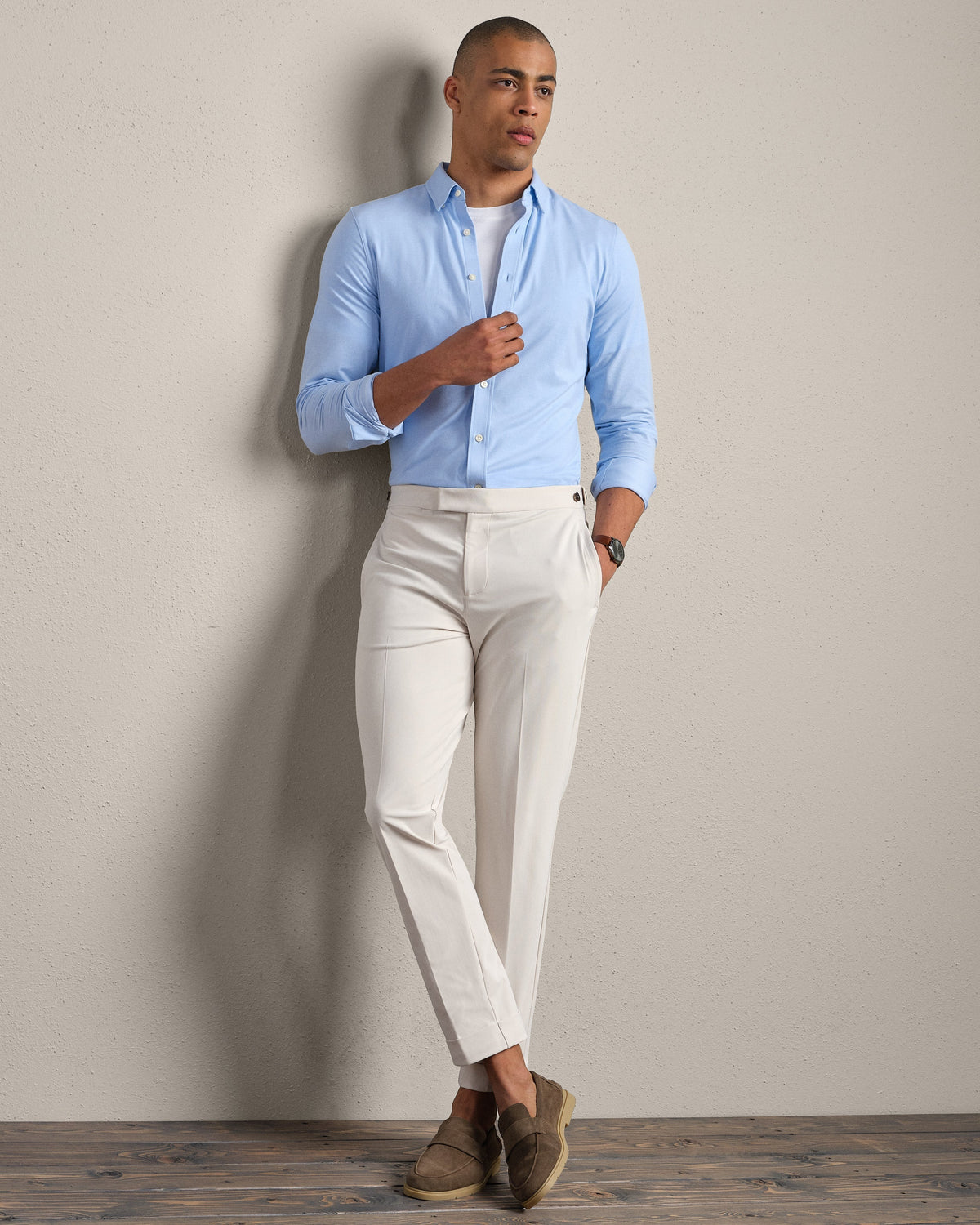 Light Blue Oxford