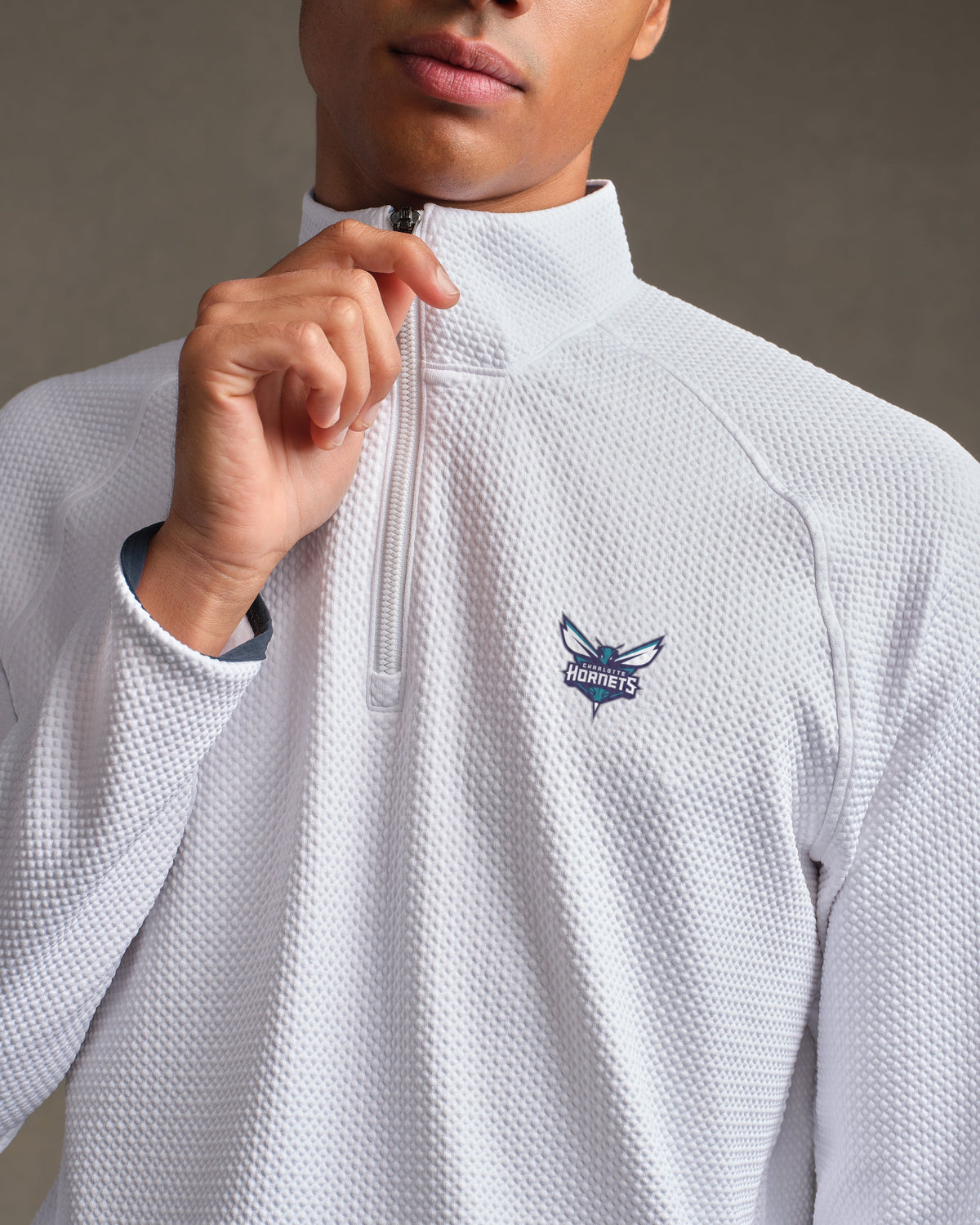 [NBA team=Charlotte Hornets] Bright White:Charlotte Hornets - Back