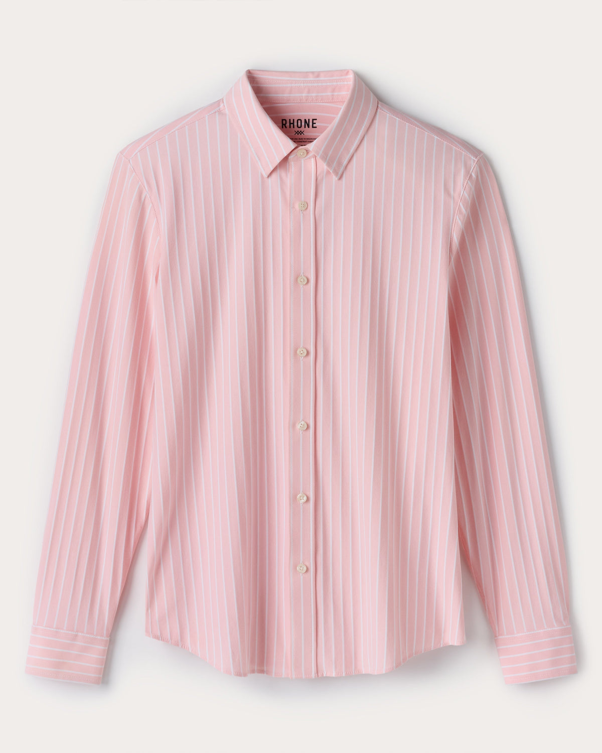 Light Pink Oxford Stripe
