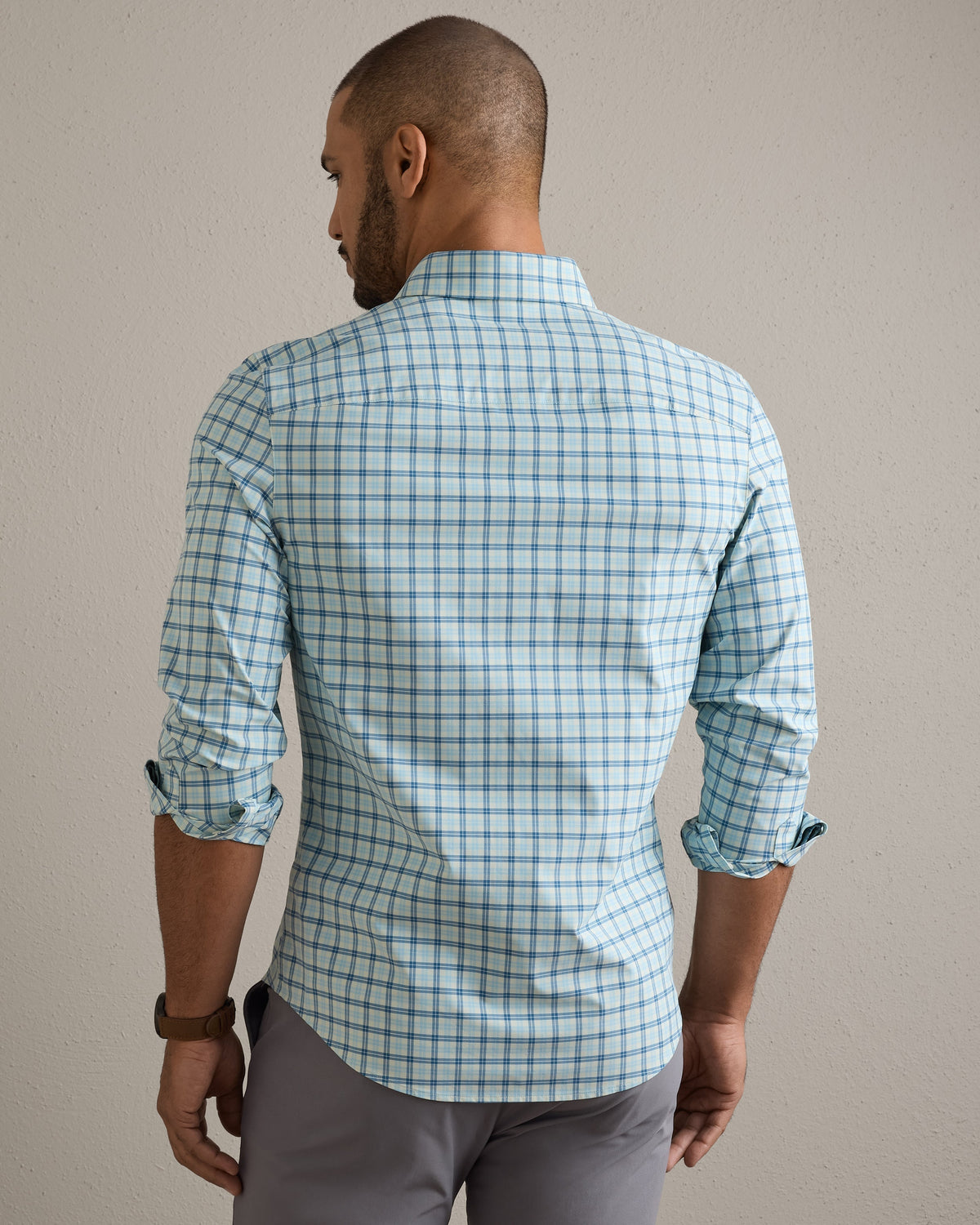 Cool Mint Plaid
