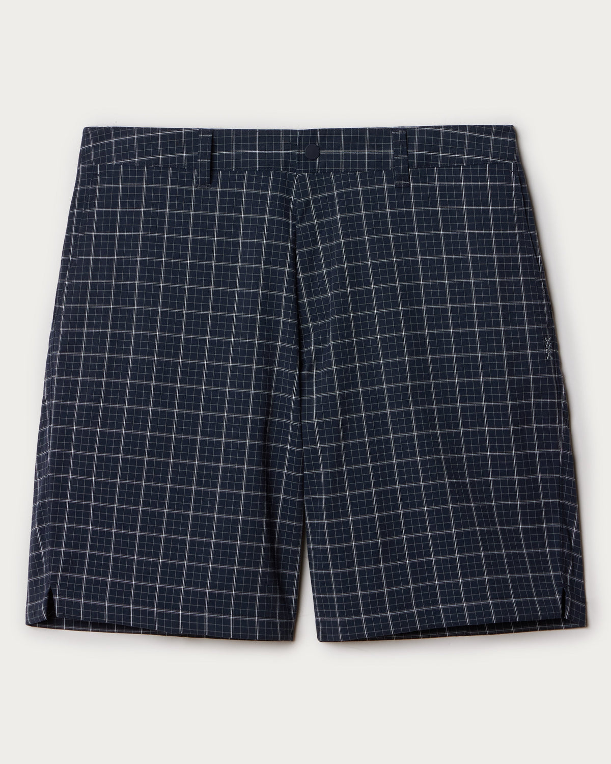 Navy Windowpane Check