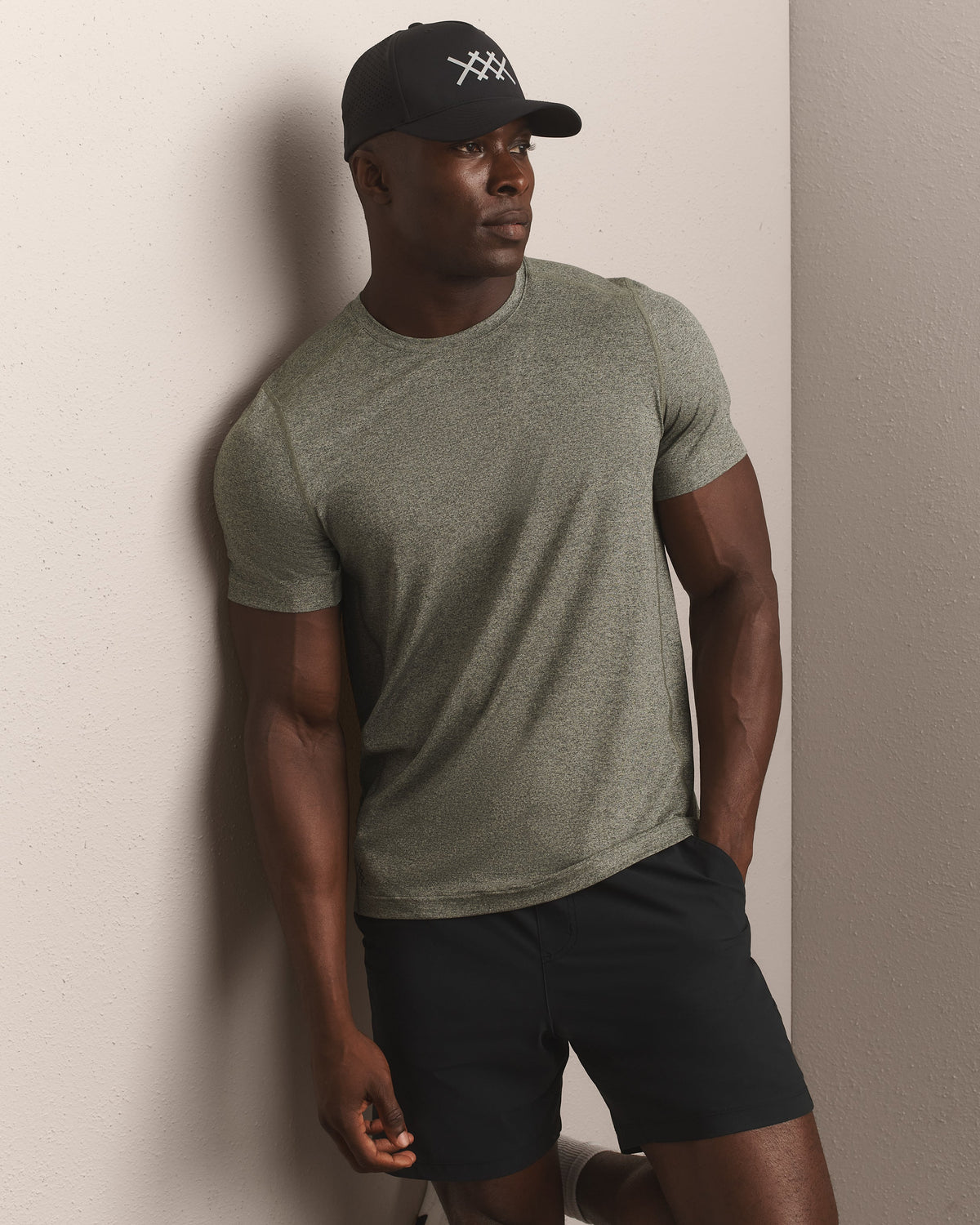 Olive Shadow Heather - Front