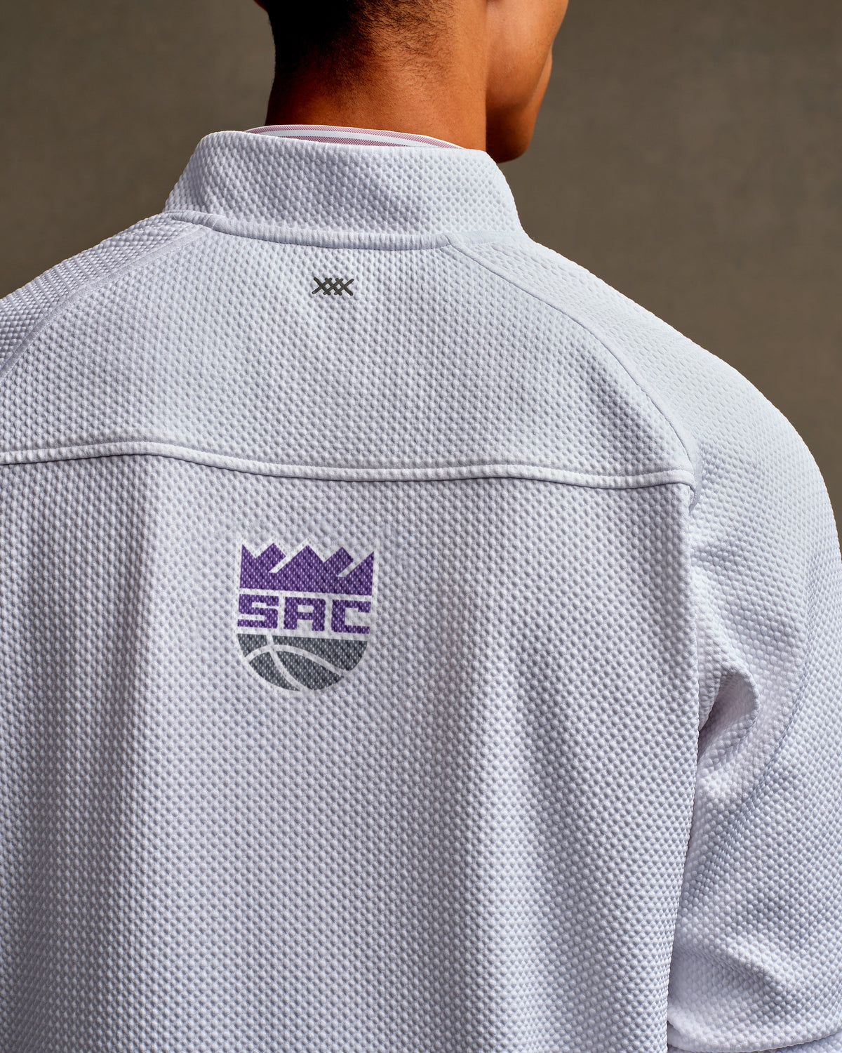 [NBA team=Sacramento Kings] Bright White:Sacramento Kings - Back