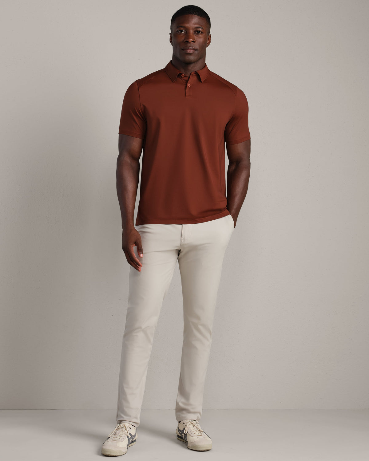 Cinnamon Red Oxford - Back