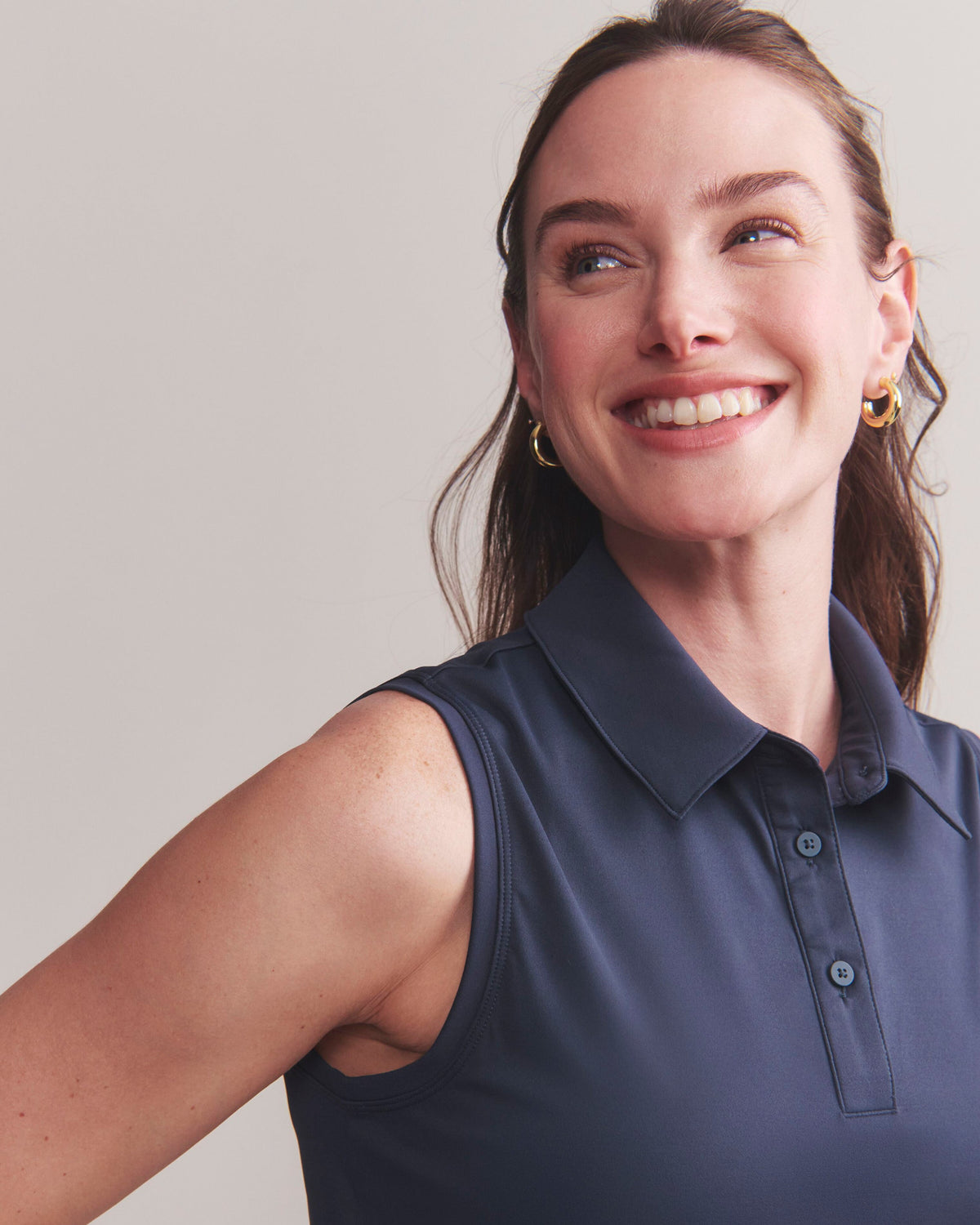Course to Court Sleeveless Polo