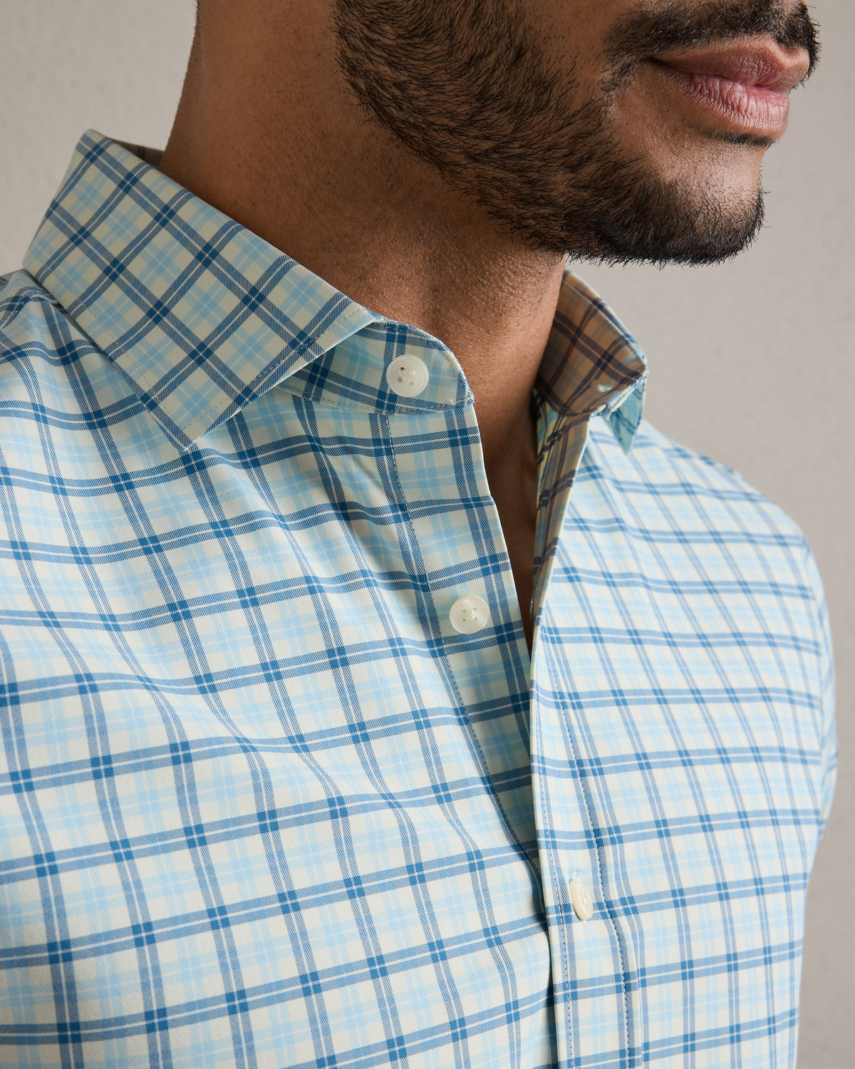 Cool Mint Plaid