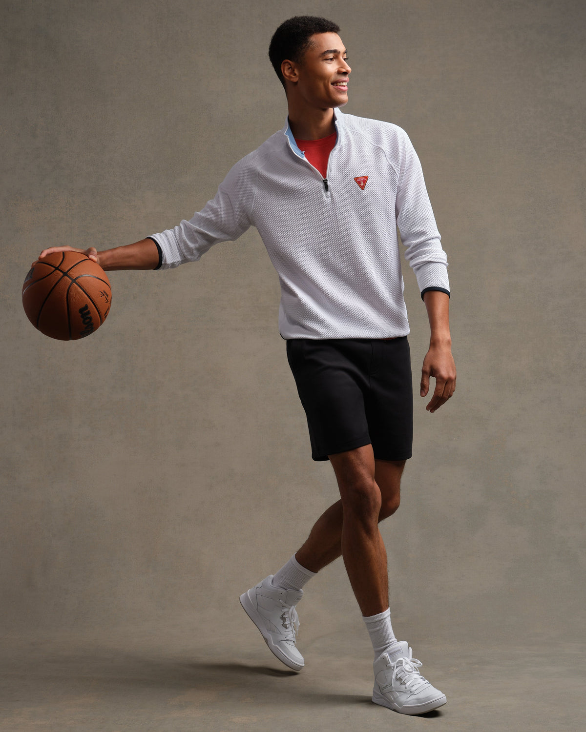 [NBA team=Houston Rockets] Bright White:Houston Rockets - Front
