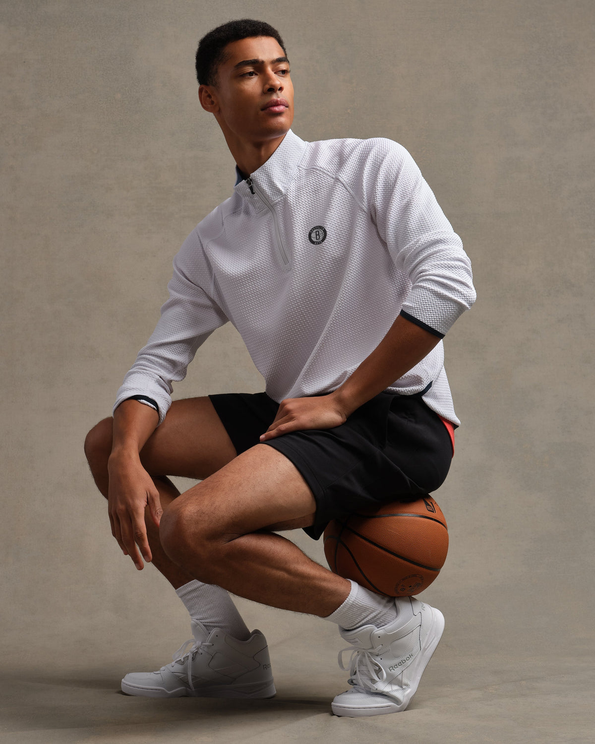 [NBA team=Brooklyn Nets] Bright White:Brooklyn Nets - Back