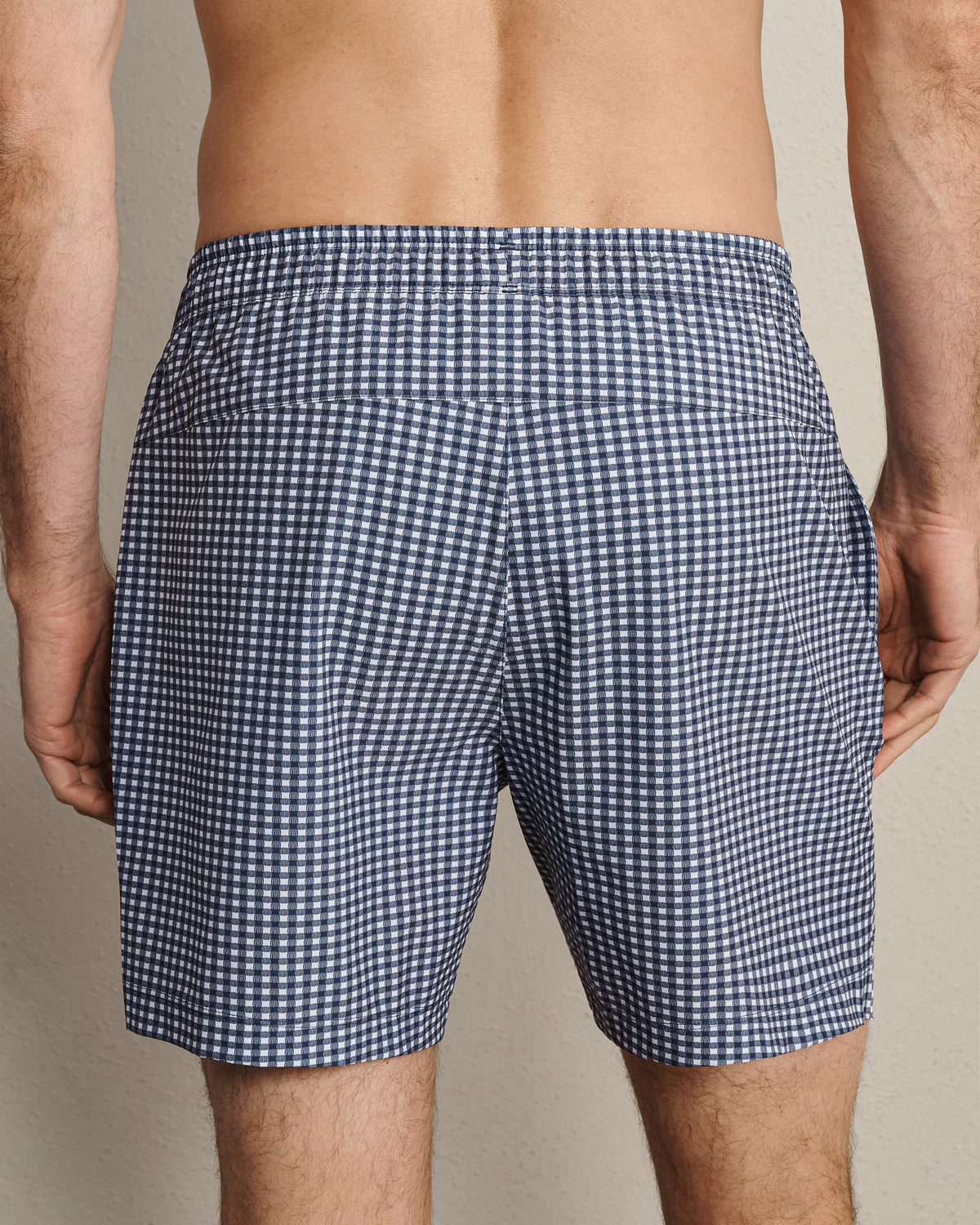 Navy Gingham