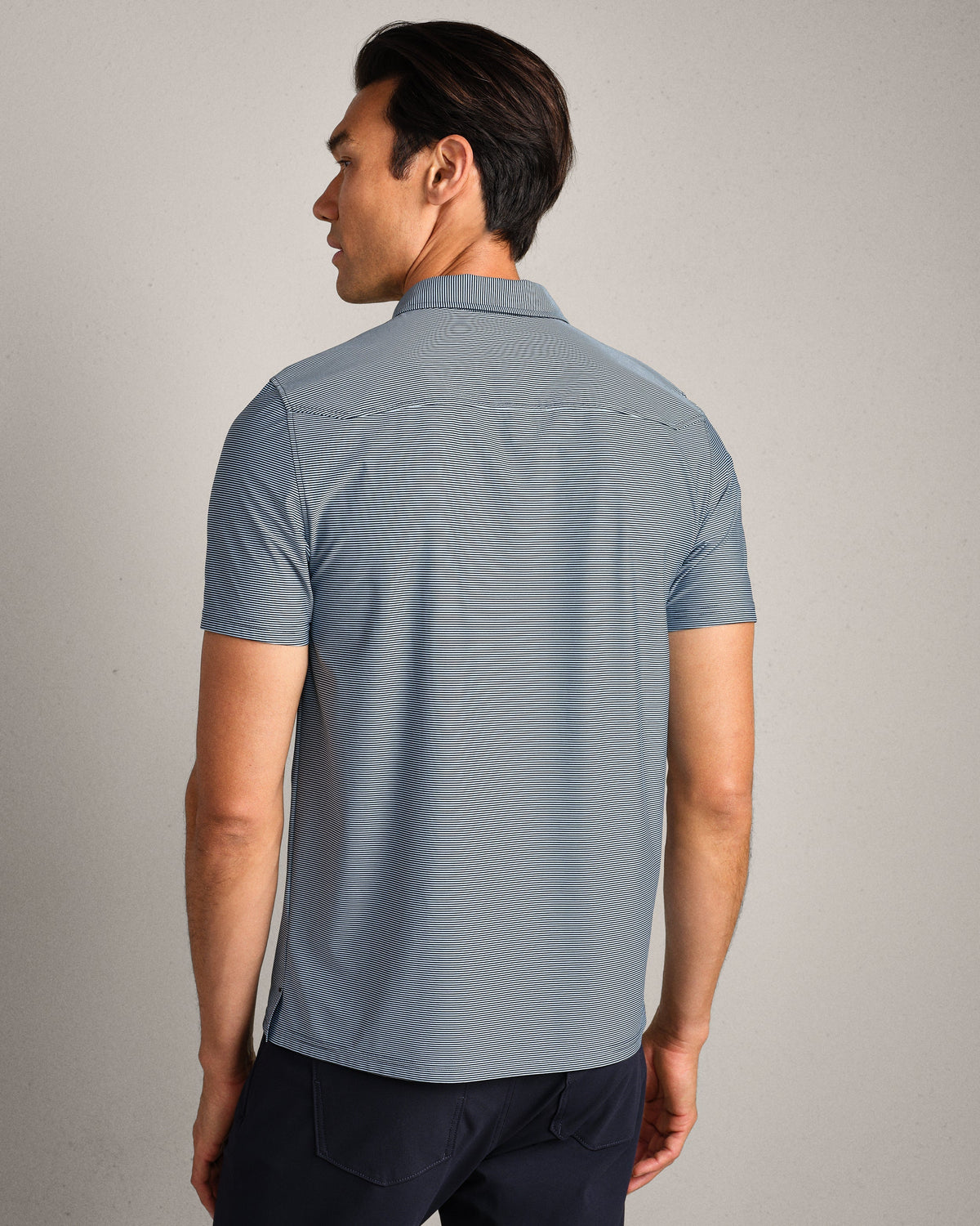 Navy/Light Blue Stripe