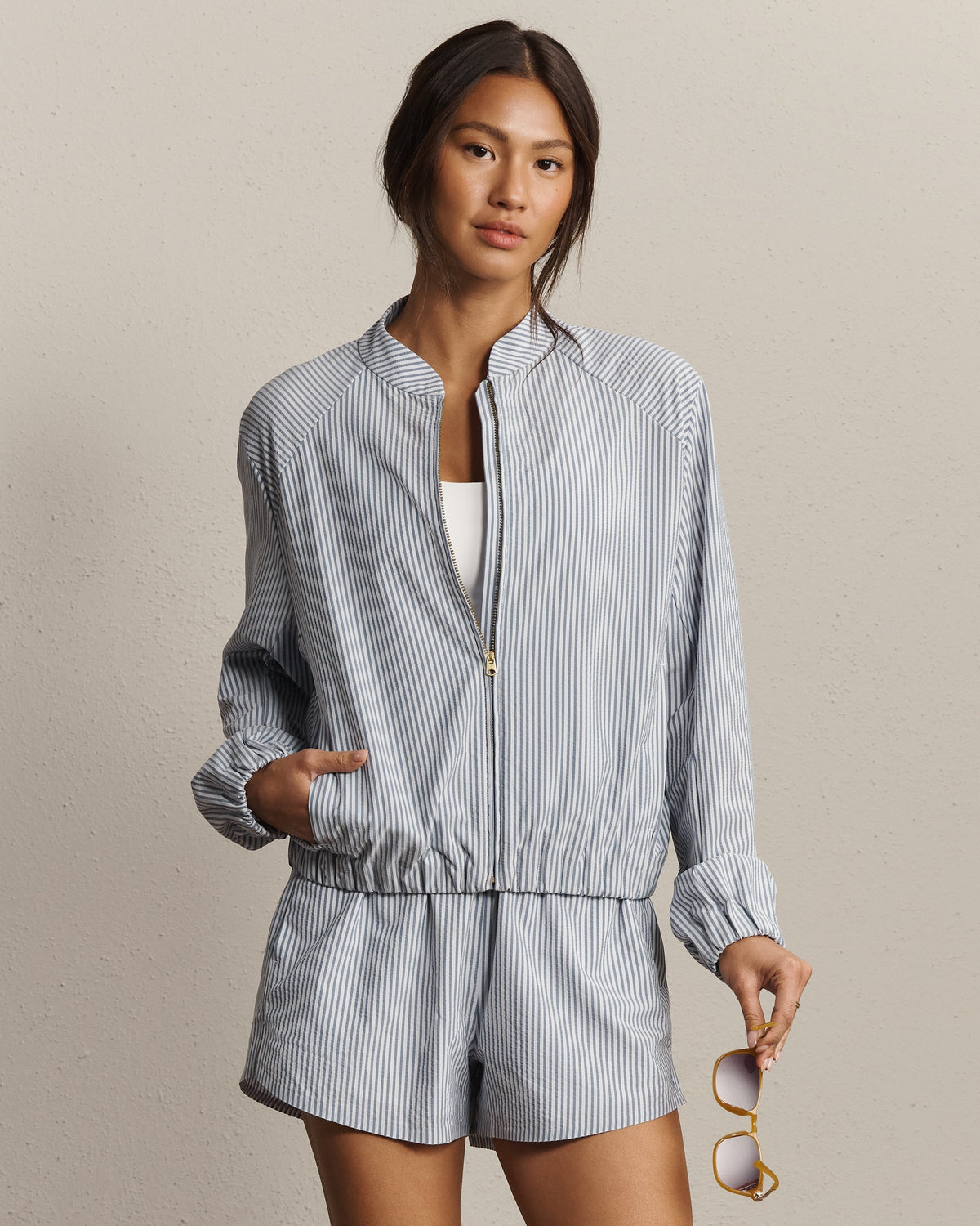 Washed Navy Stripe - Front