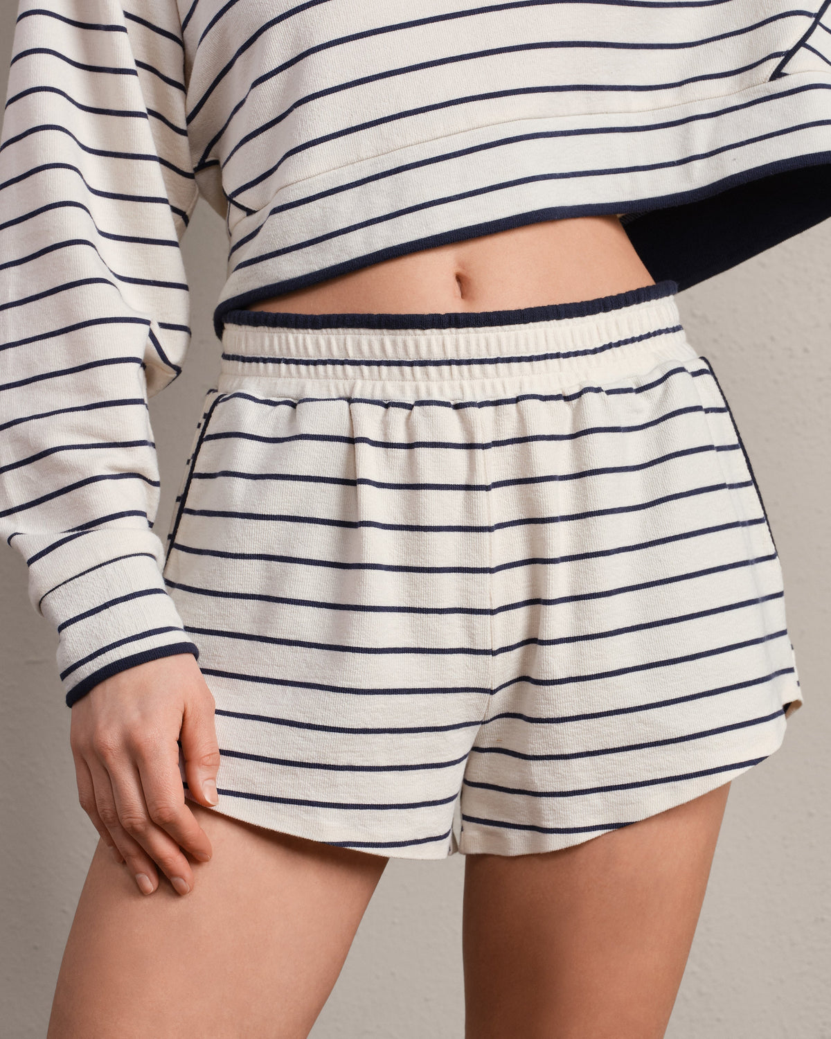 Navy Blue Stripe - Front