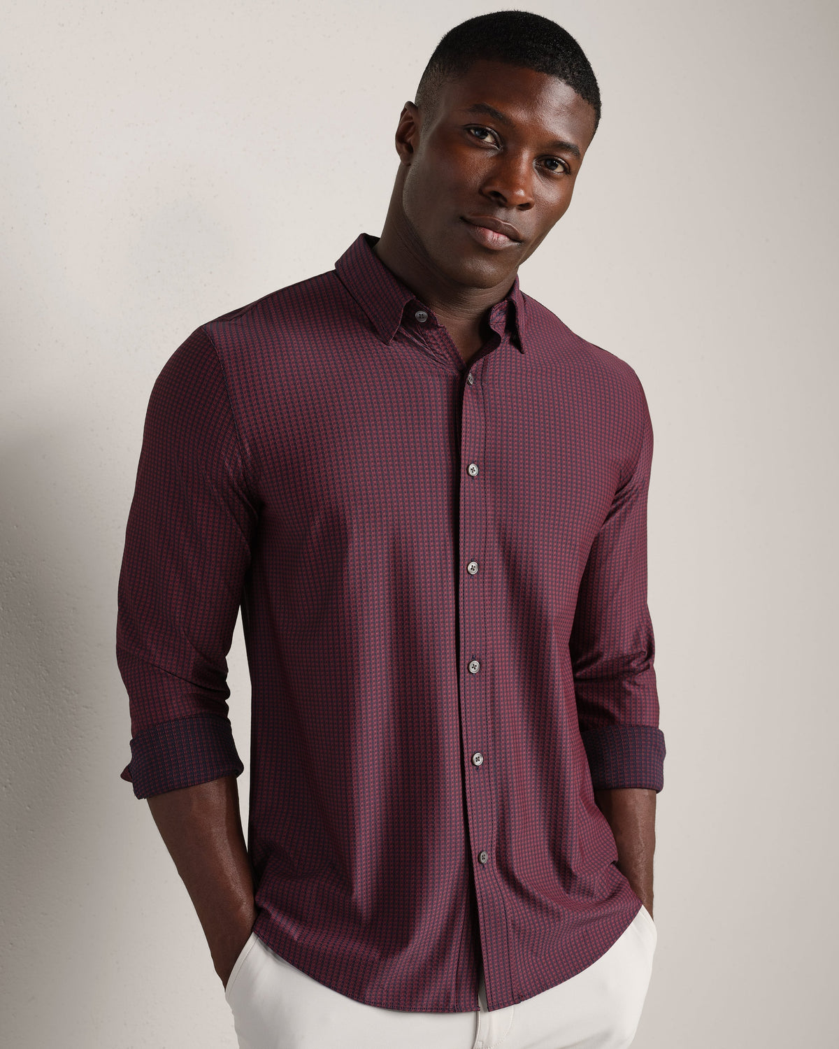 Cinnamon Red Gingham - Front