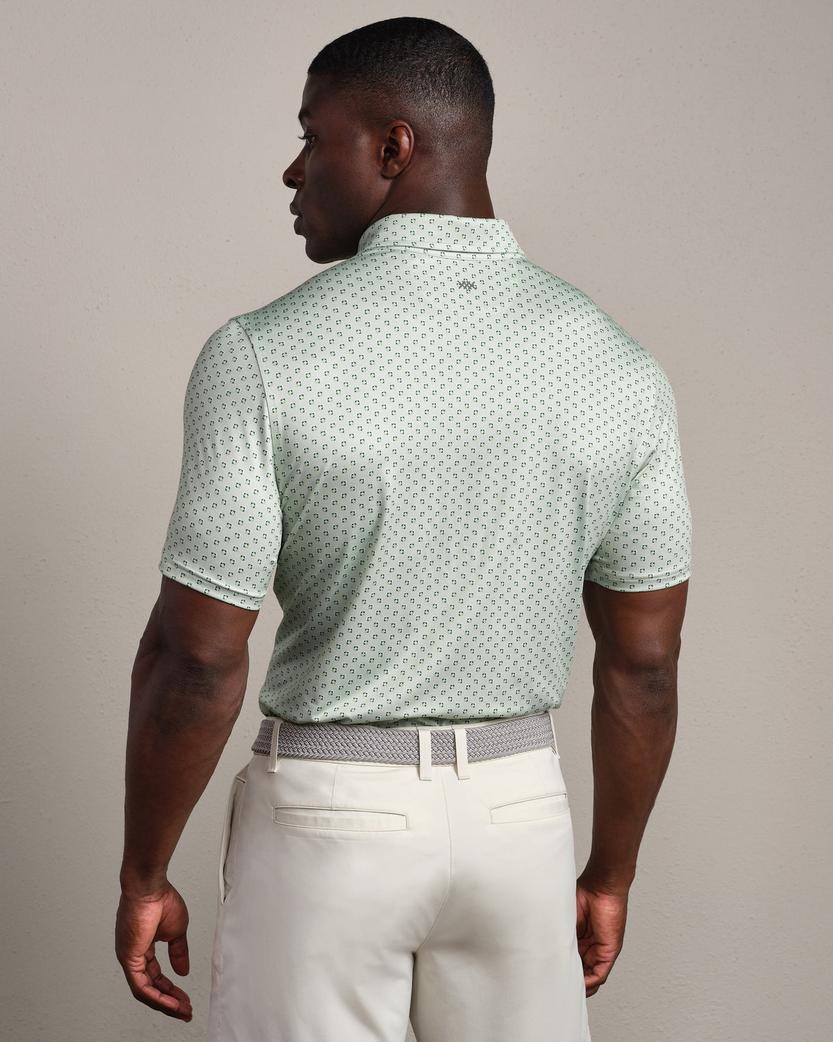 Cool Mint Square Geo