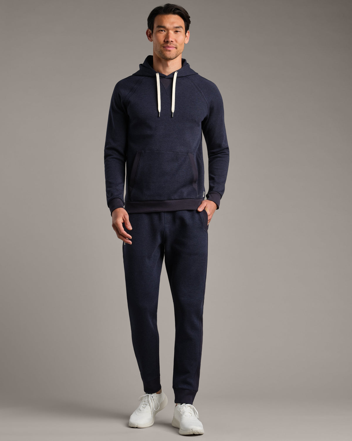 Navy Heather - Back