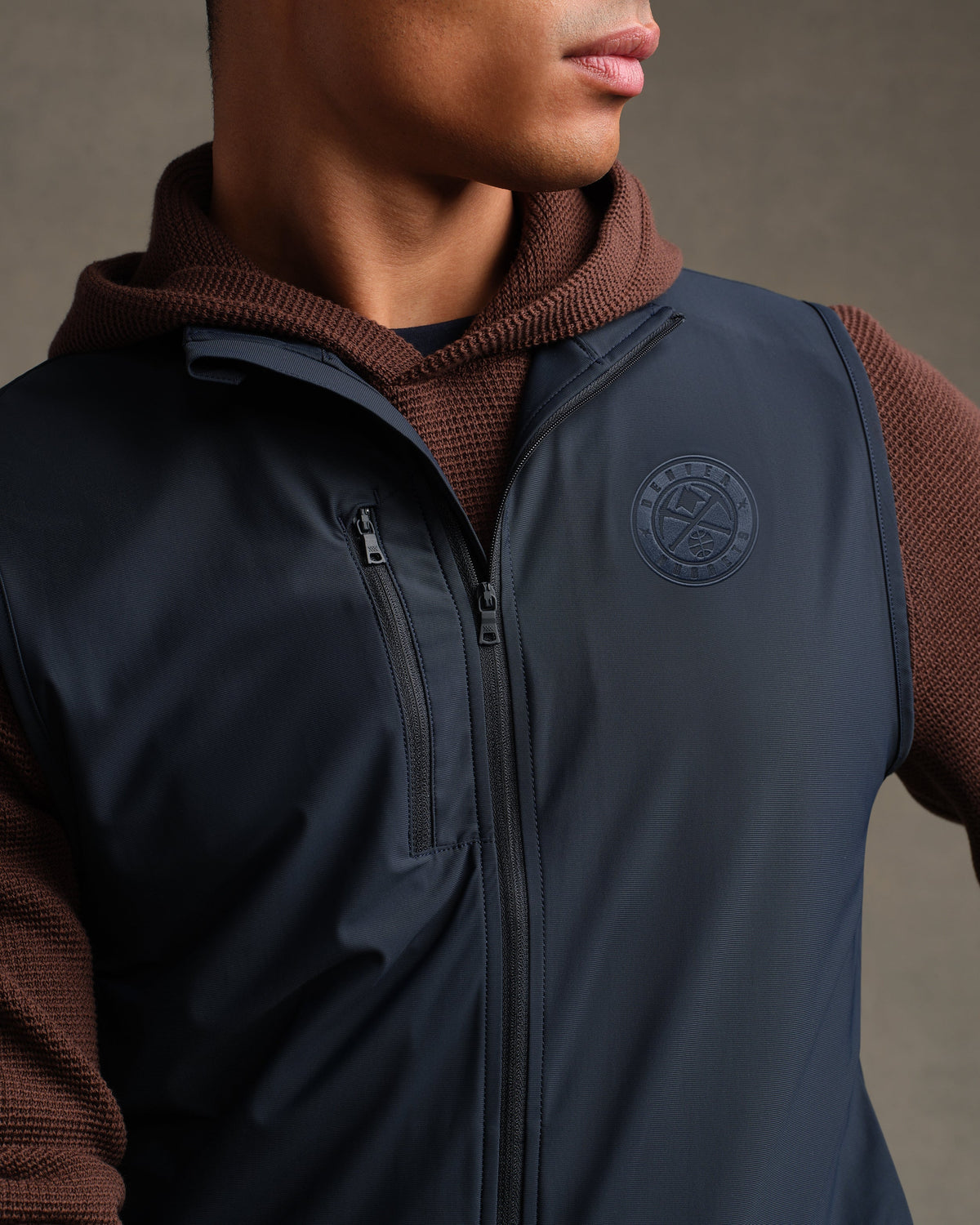 [NBA team=Denver Nuggets] True Navy:Denver Nuggets - Back