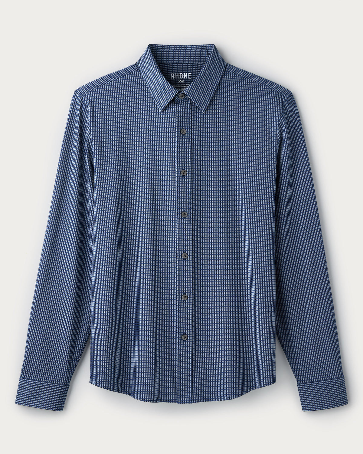Navy/Gray Gingham