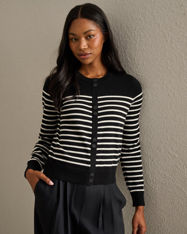 Pure Black Stripe