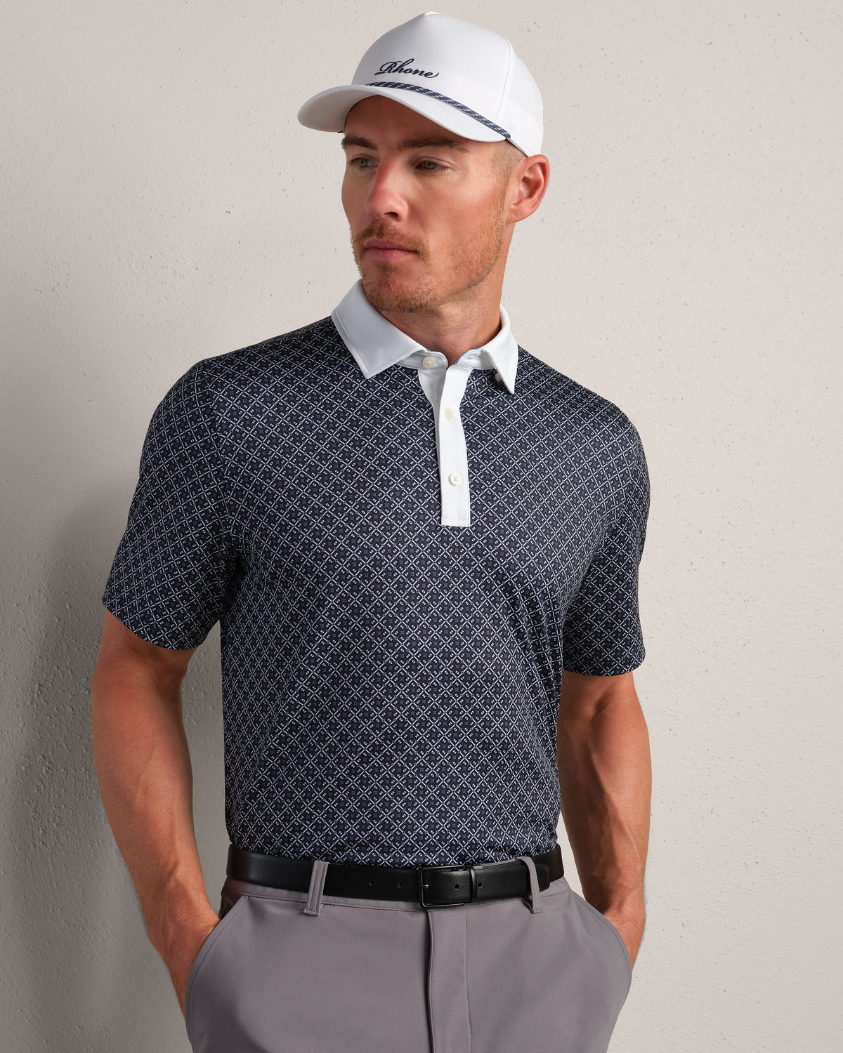 True Navy Circle Geo - Front