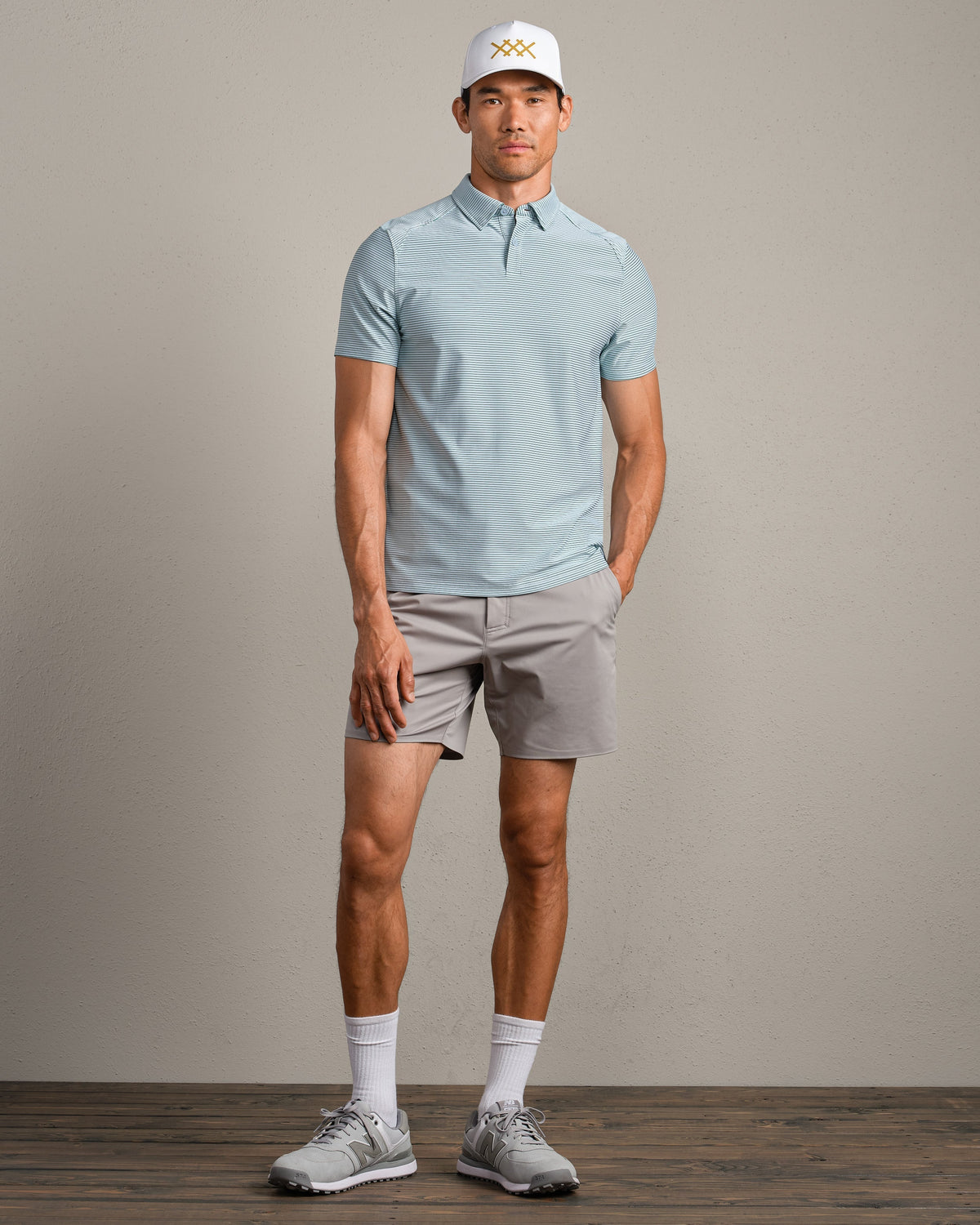 Fern Green Stripe - Back