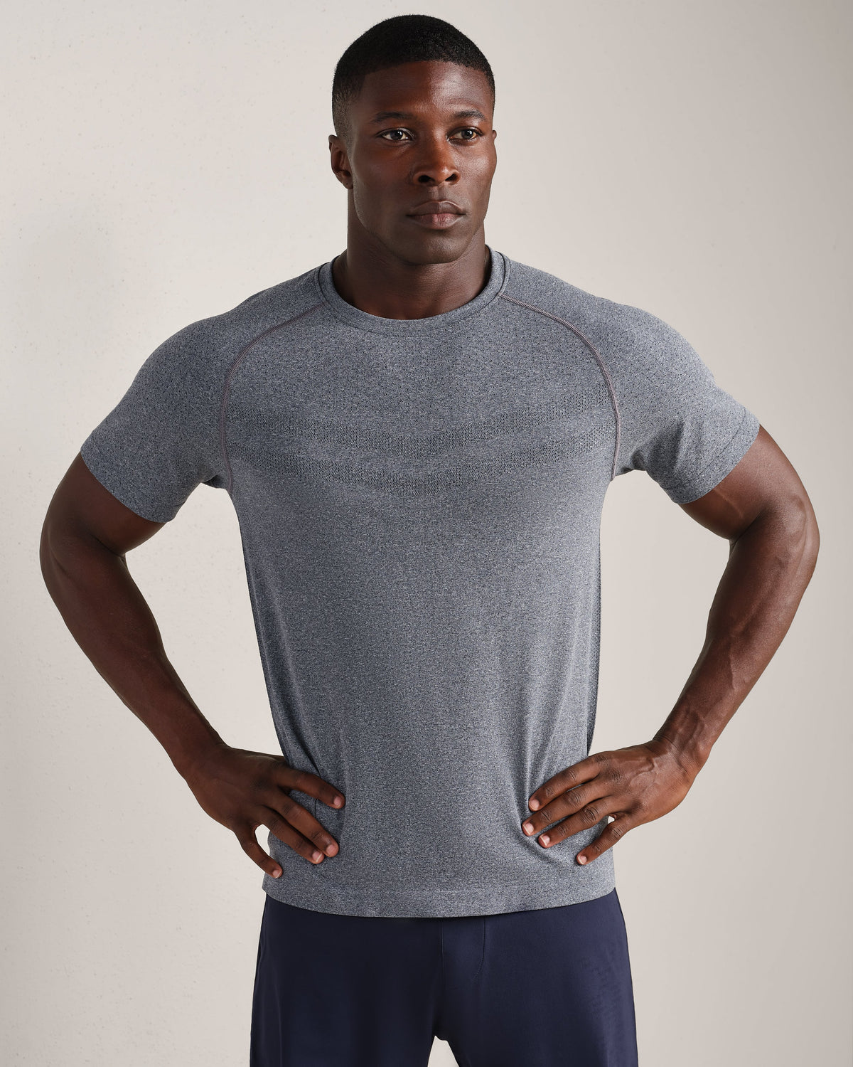 True Navy Heather - Front