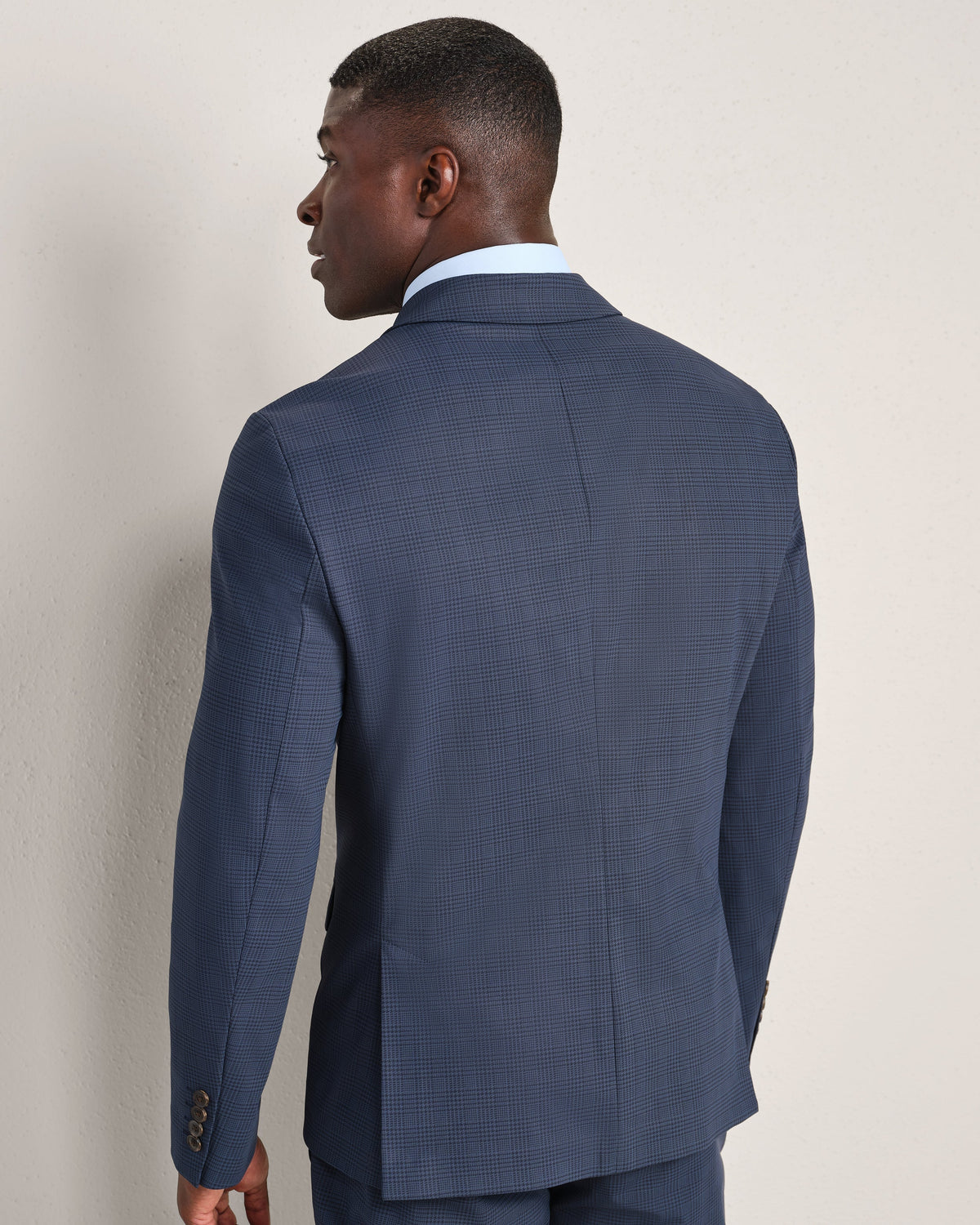 True Navy Glen Plaid