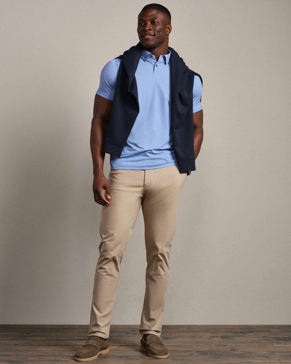 True Blue Oxford - Back