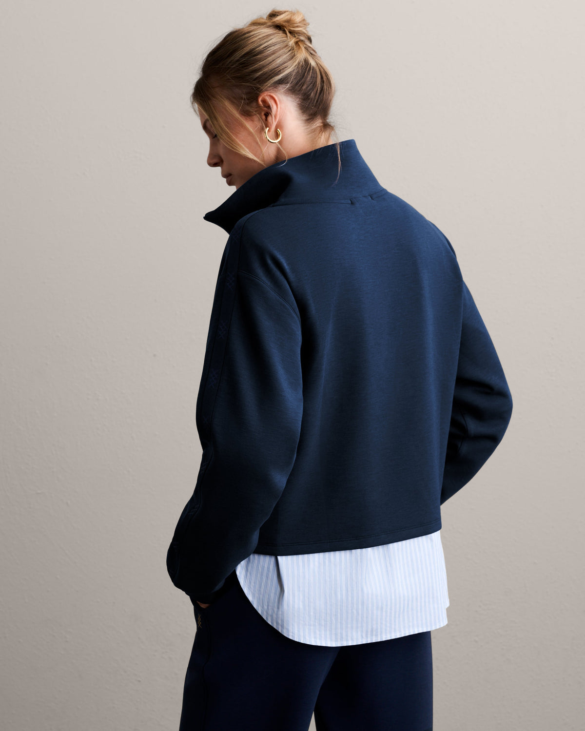 Navy Blue - Black