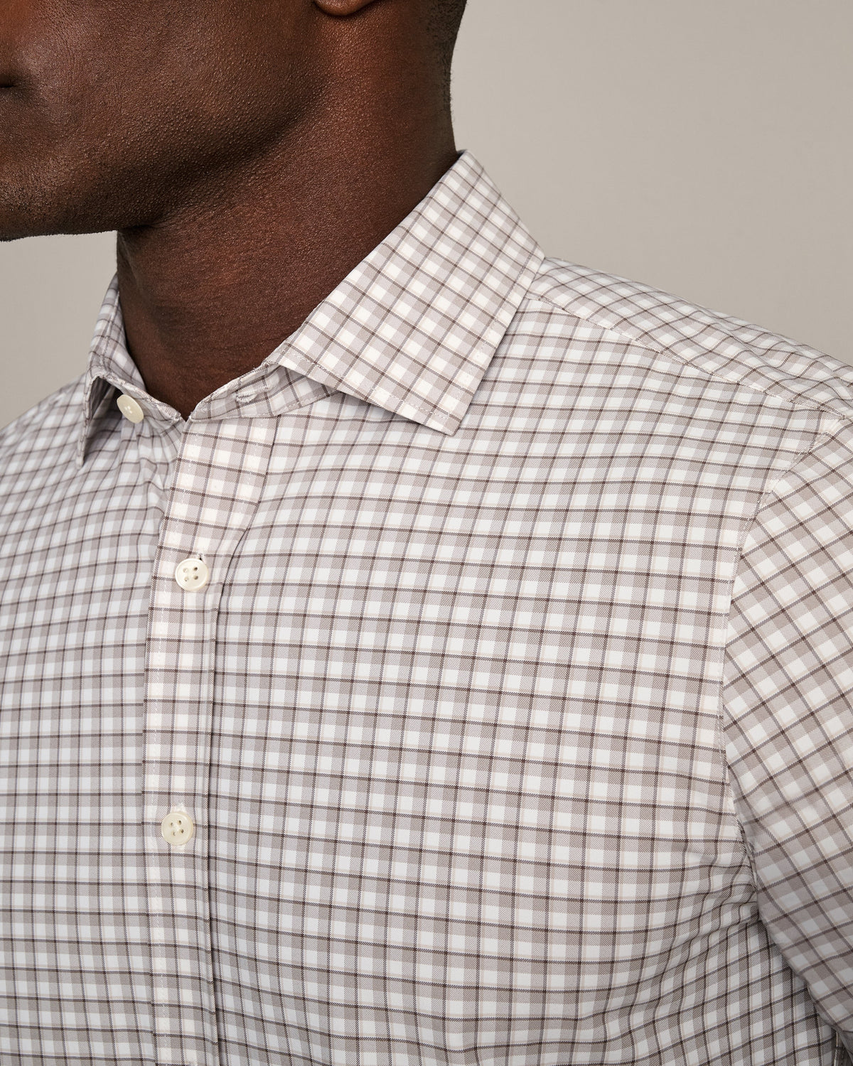 Smokey Olive Plaid