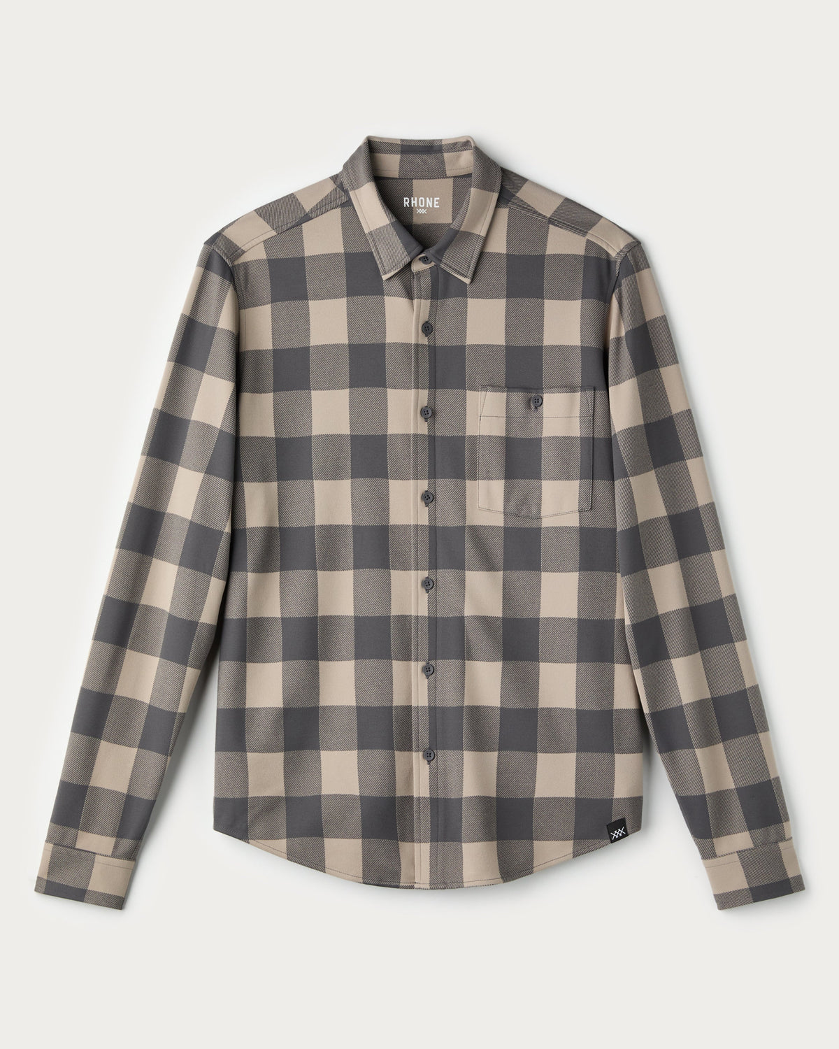 Foggy Taupe/Iron Buffalo Check