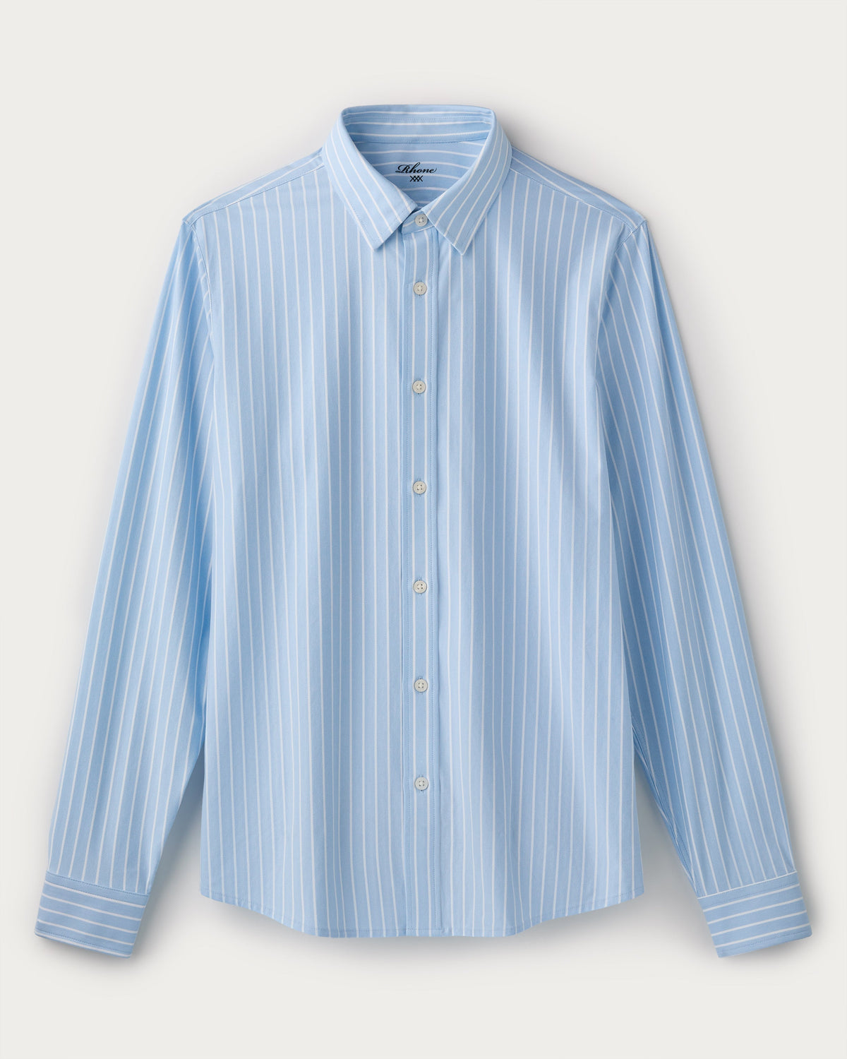 Light Blue Oxford Stripe