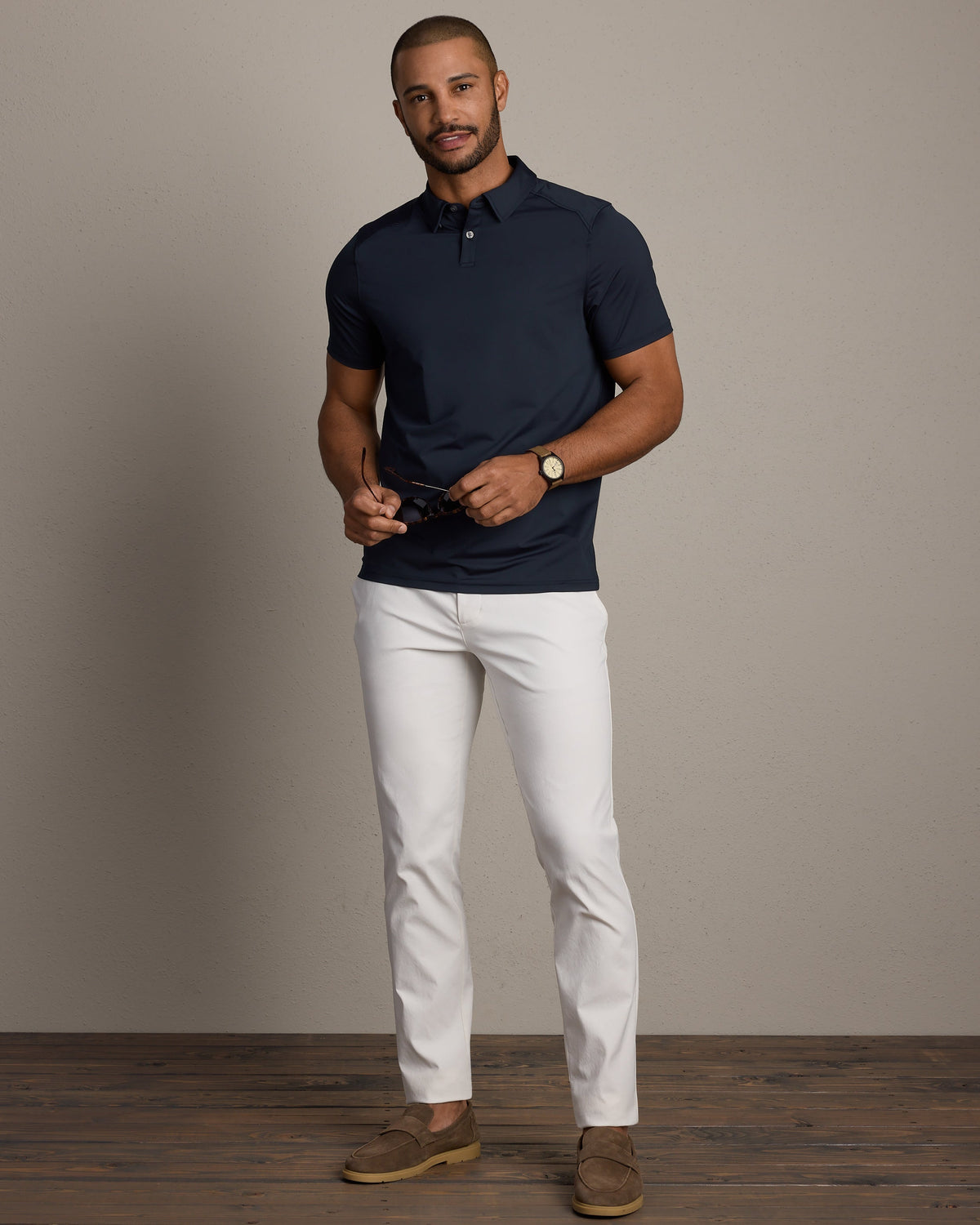 True Navy Oxford - Back