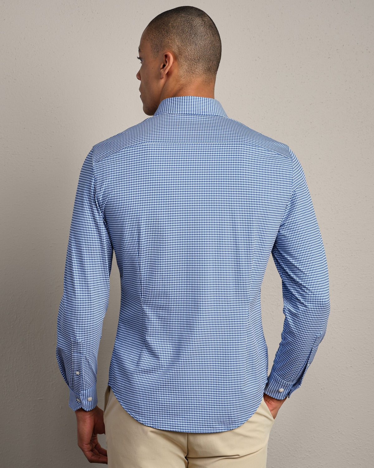 Navy Gingham
