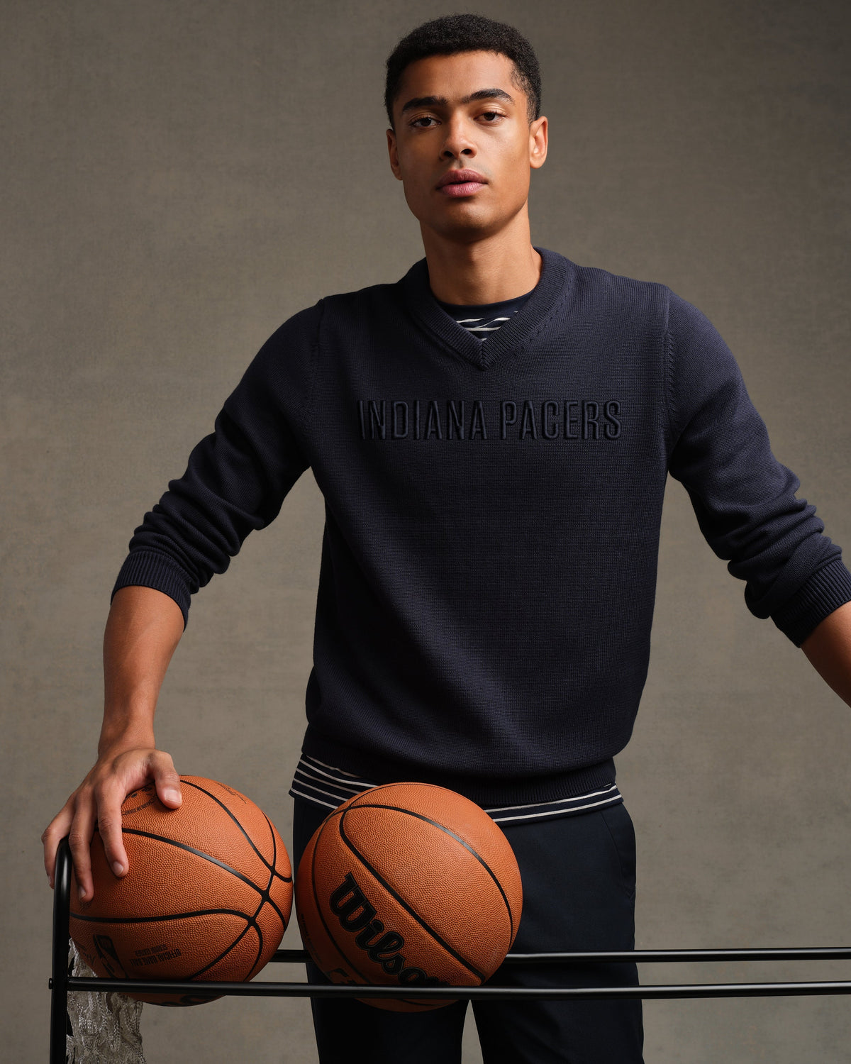 [NBA team=Indiana Pacers] True Navy:Indiana Pacers - Front
